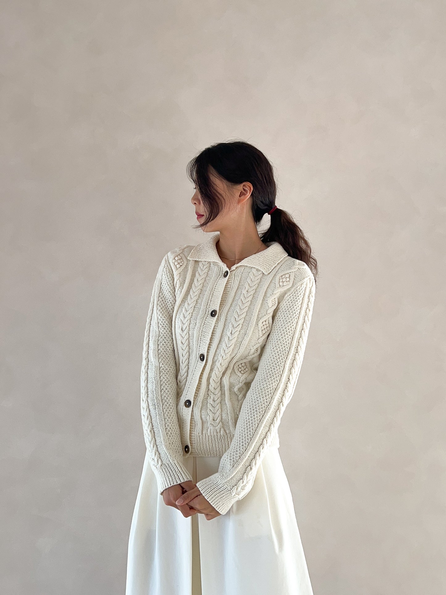 [PDF] Airy Cotton Vintage Granny Cardigan (ENGLISH)