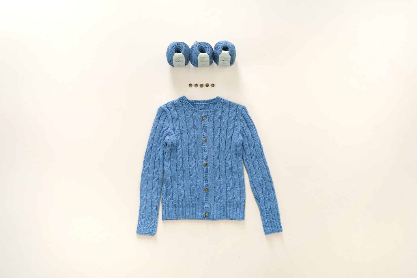 [PDF] Vegetable Cable Bottom-up Cardigan (ENGLISH)