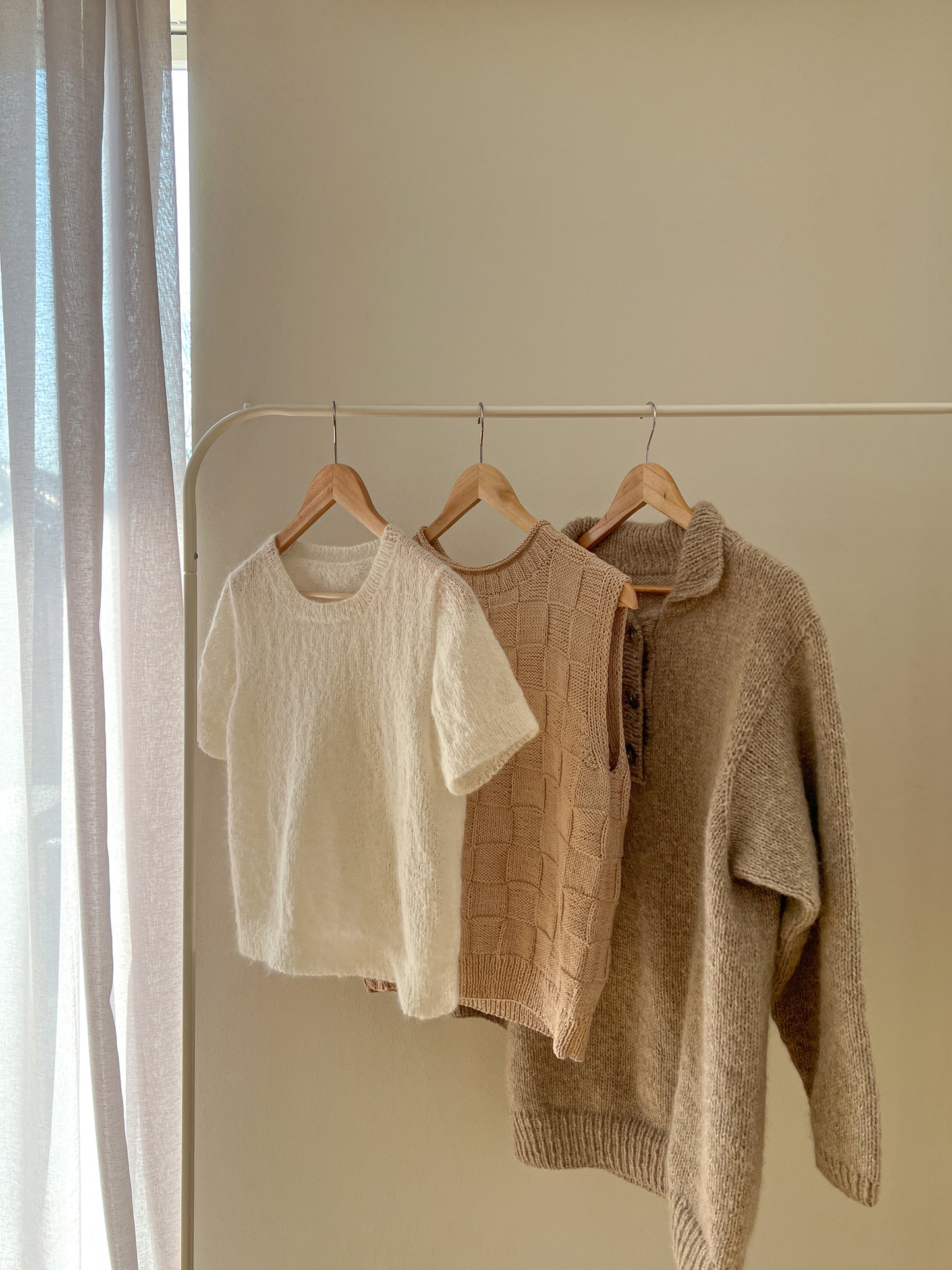 [PDF] Satin Alpaca Mohair Top-Down Short-Sleeve Sweater (ENGLISH)