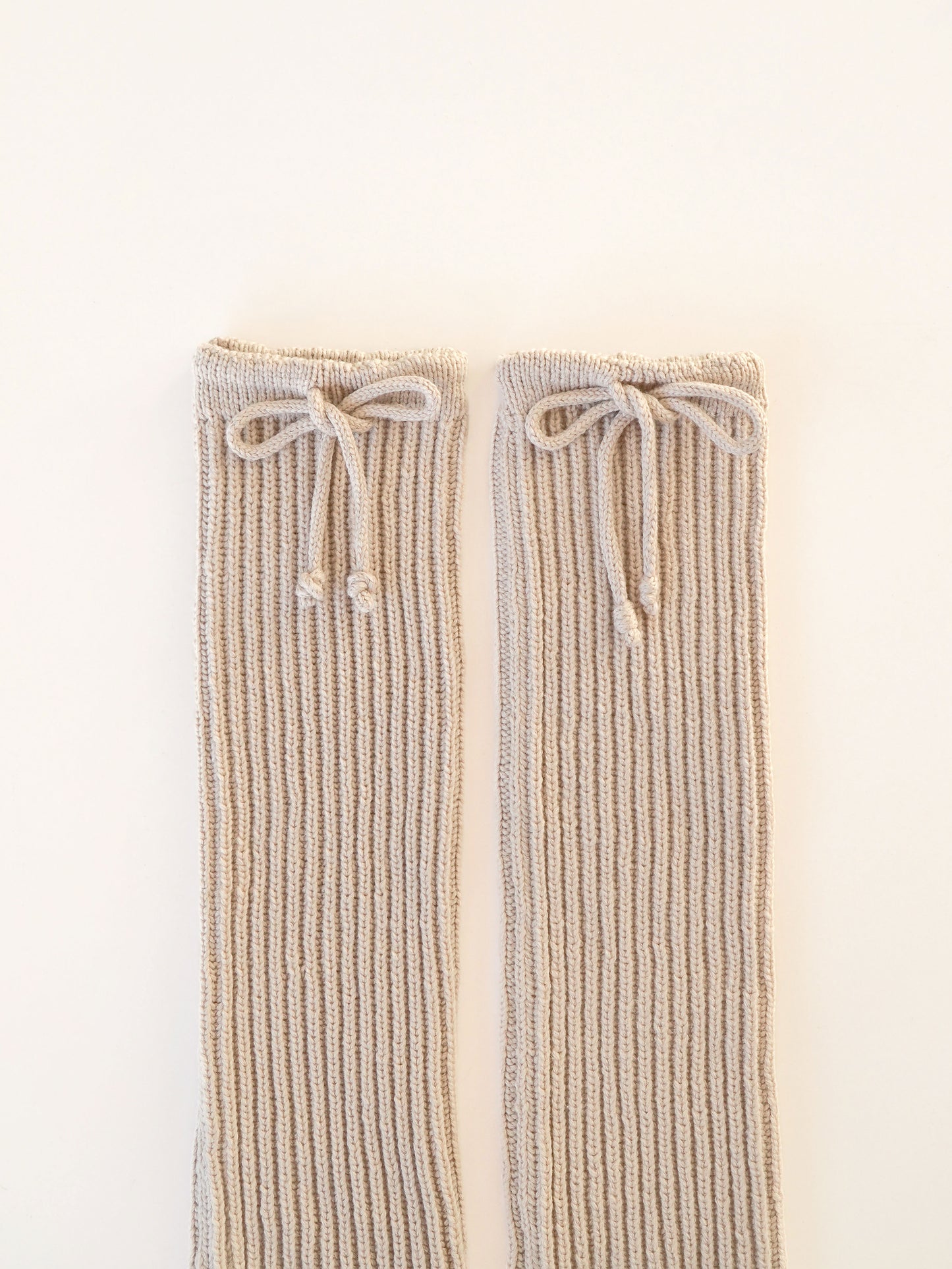 [PDF] Airy Cotton Brioche Leg Warmers (ENGLISH)