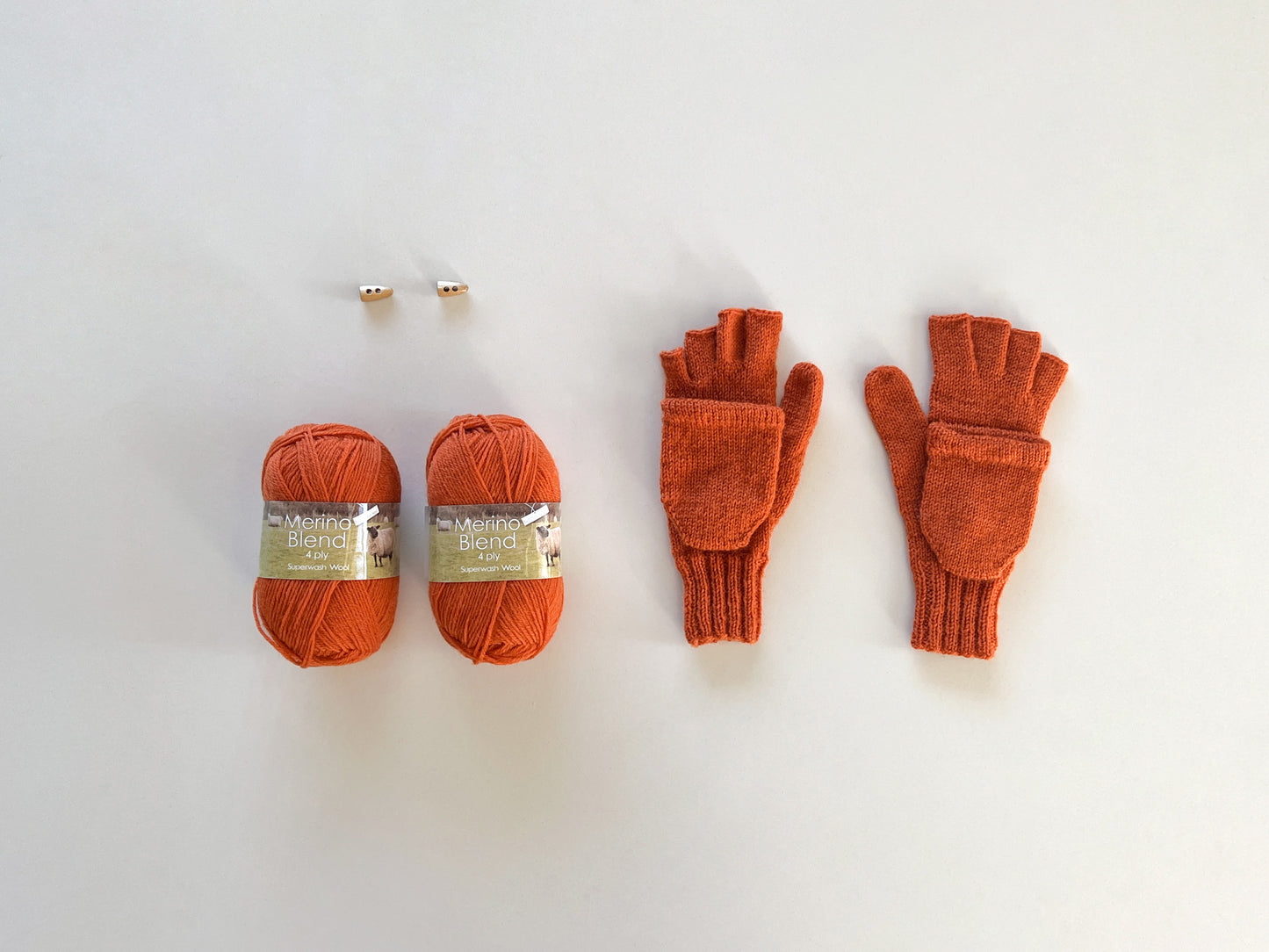 [PDF] Merino Blend Beanie Gloves (ENGLISH)