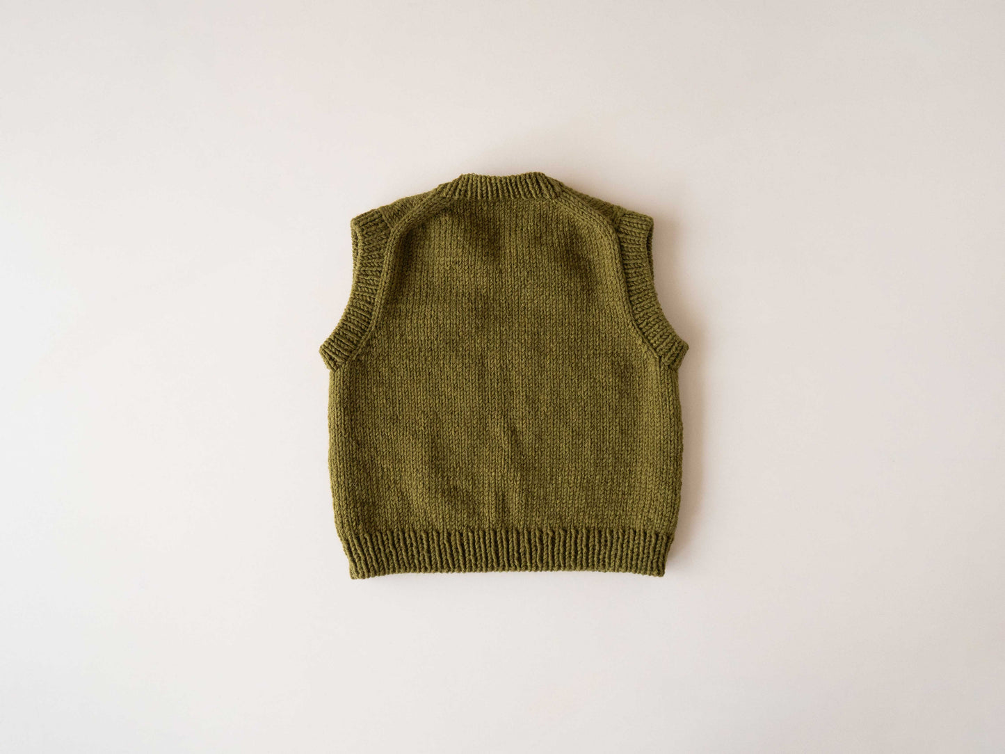 [PDF] New Teddywool Top-down Round-neck Vest (ENGLISH)