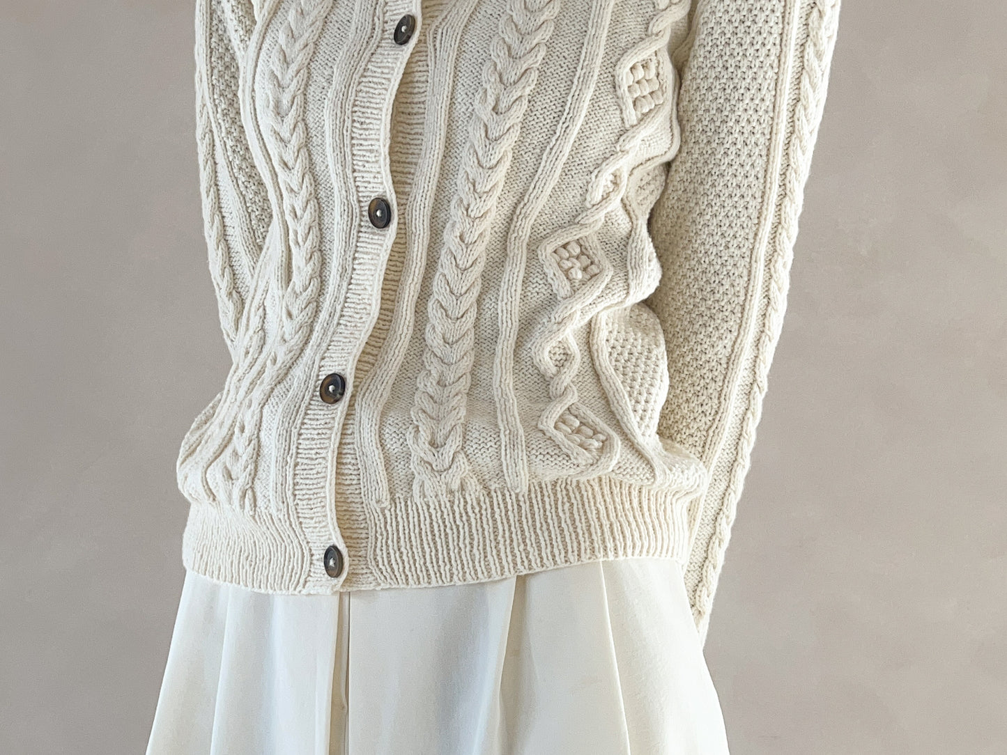 [PDF] Airy Cotton Vintage Granny Cardigan (ENGLISH)