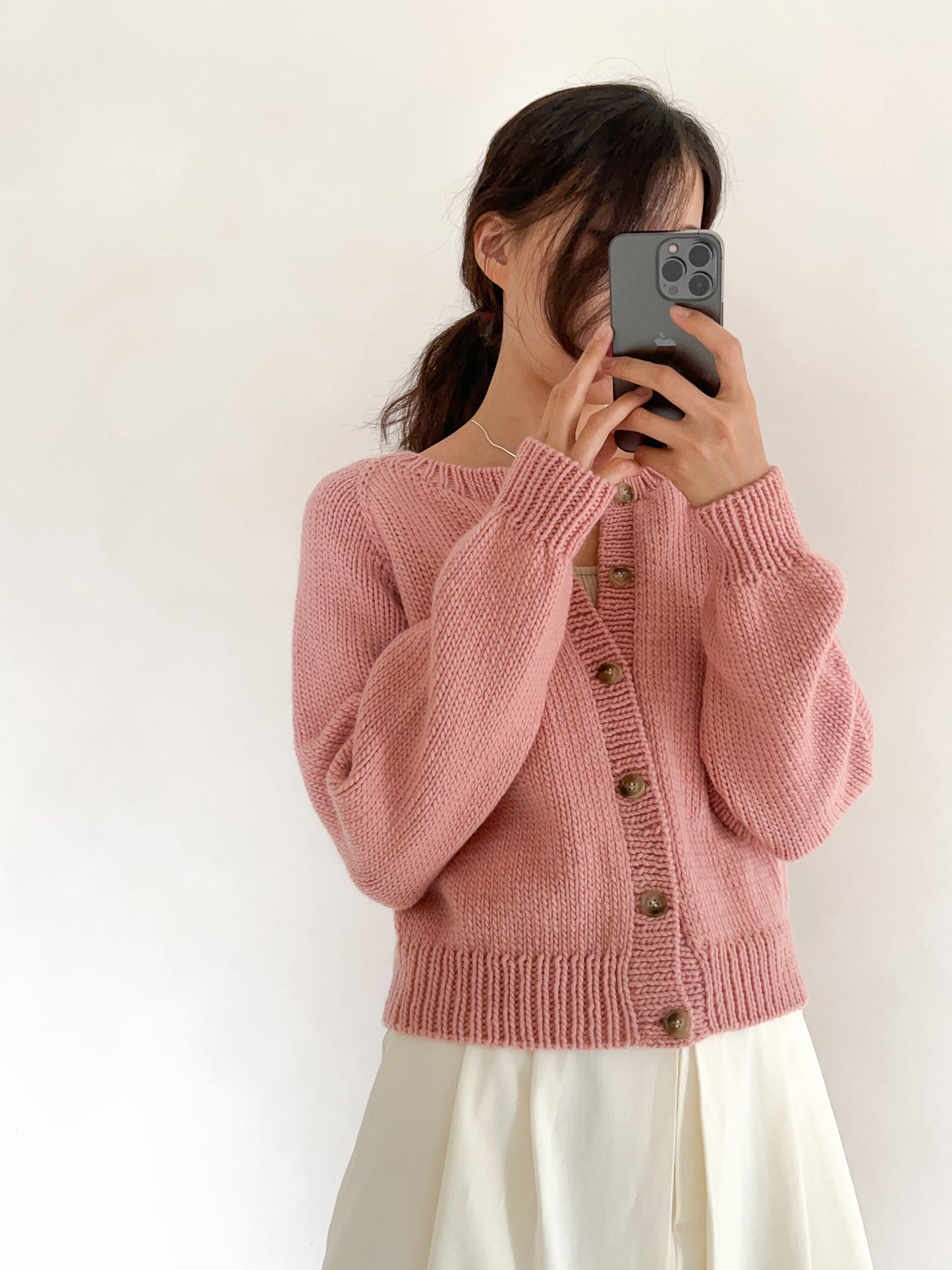 [PDF] Seven Easy Round Neck Top-down Cardigan (ENGLISH)