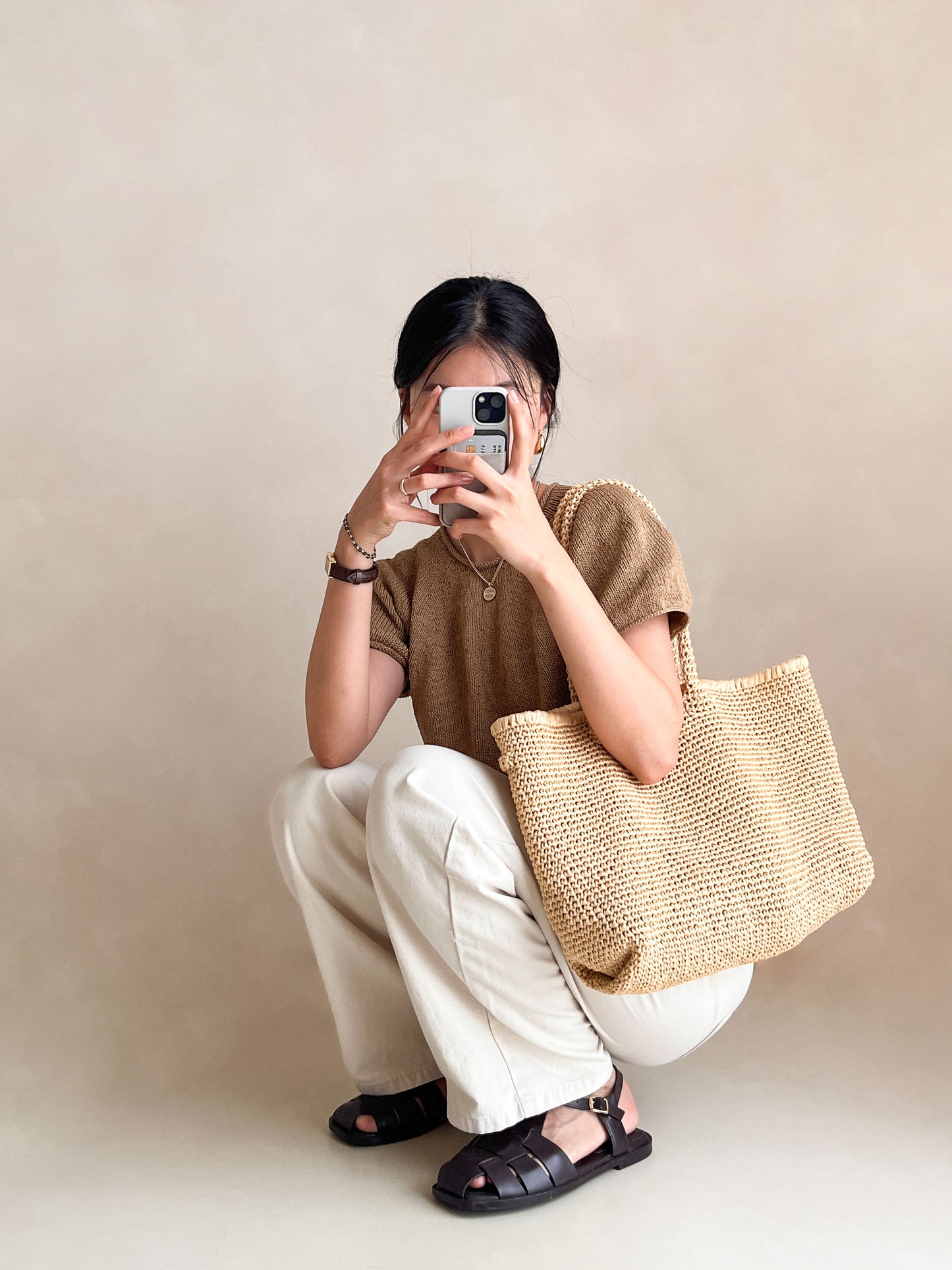 [PDF] Cupro Raffia Big Bag (ENGLISH)