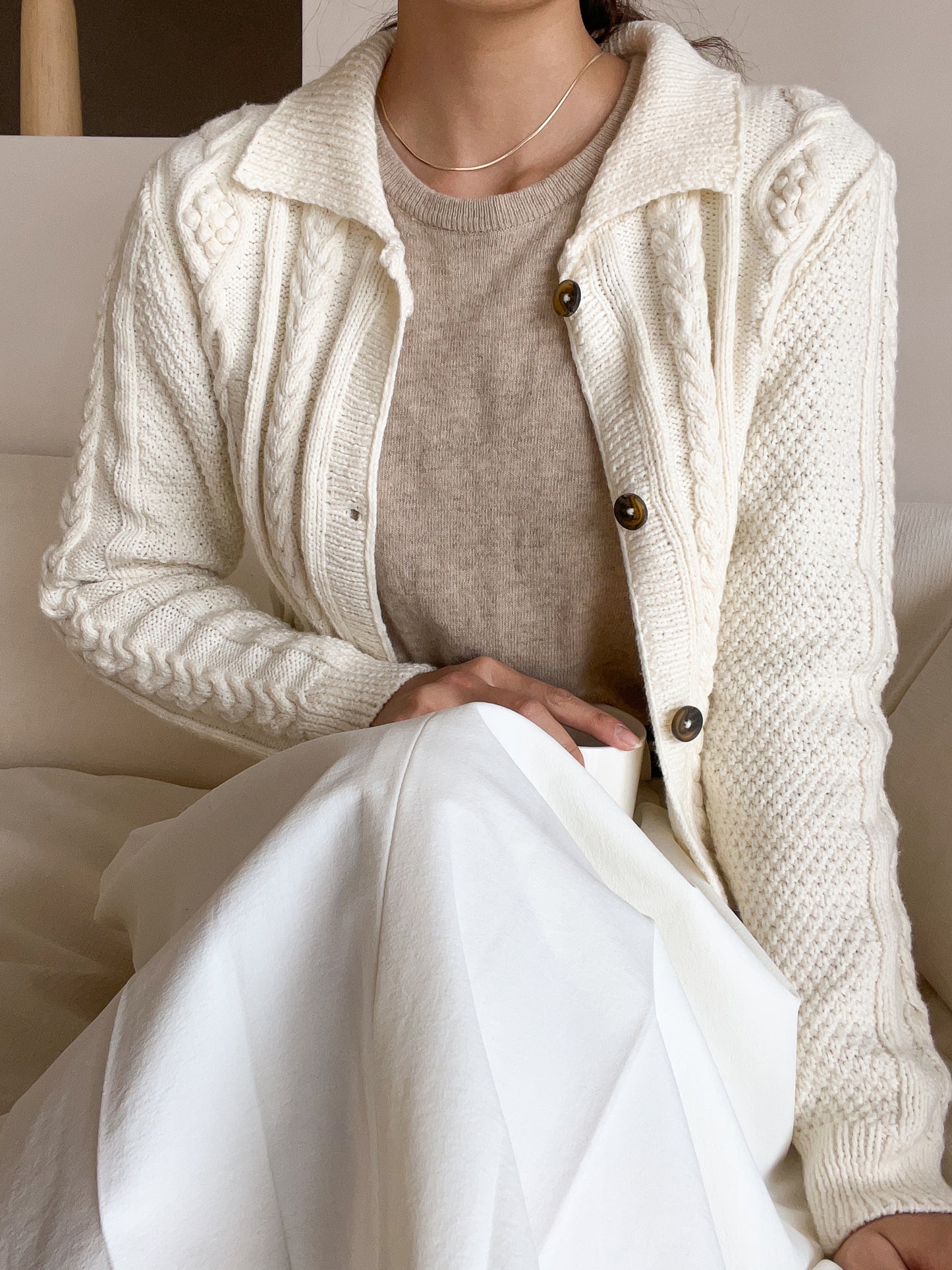 [PDF] Airy Cotton Vintage Granny Cardigan (ENGLISH)