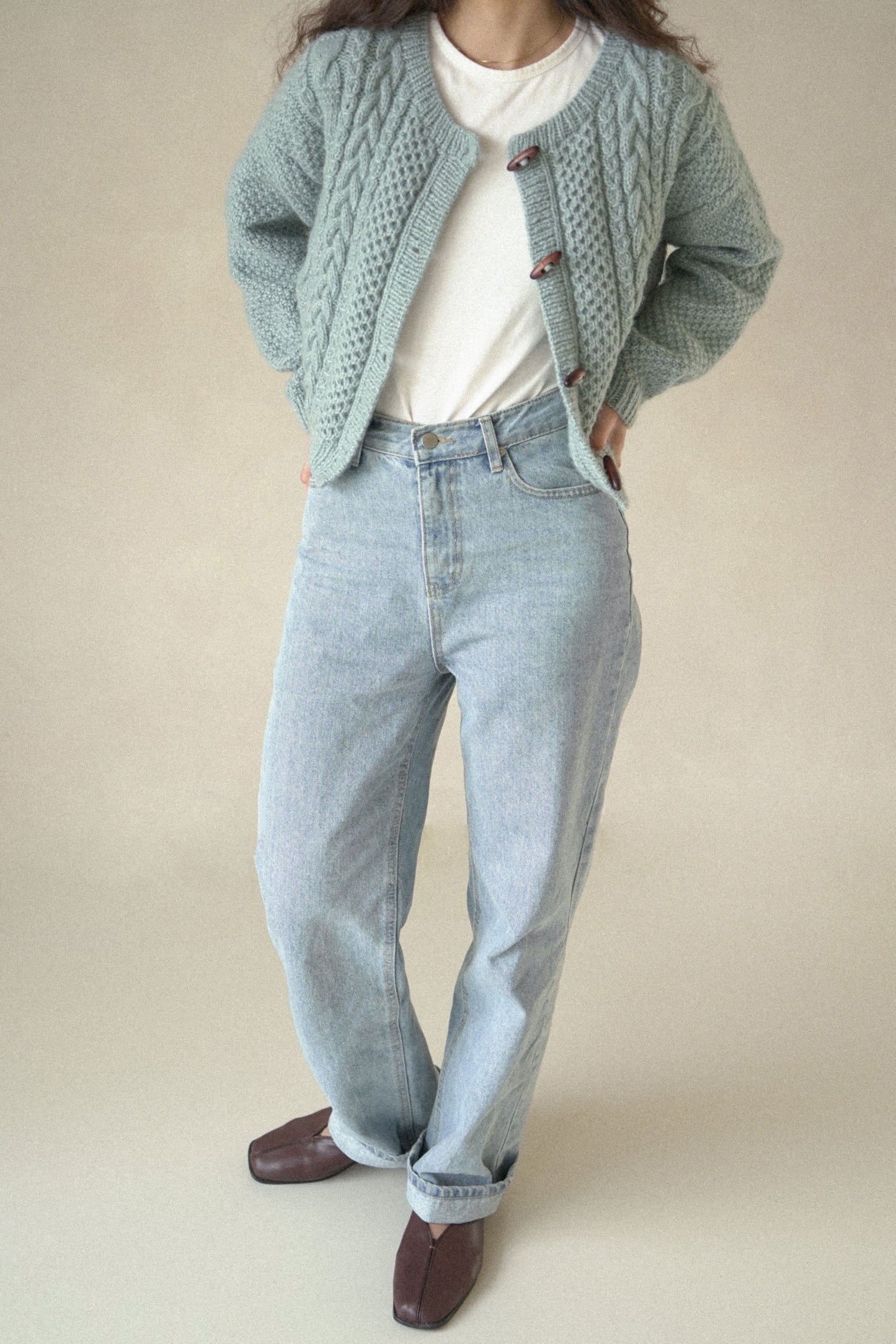 [PDF] Fairy Peanut Cable Cardigan (ENGLISH)
