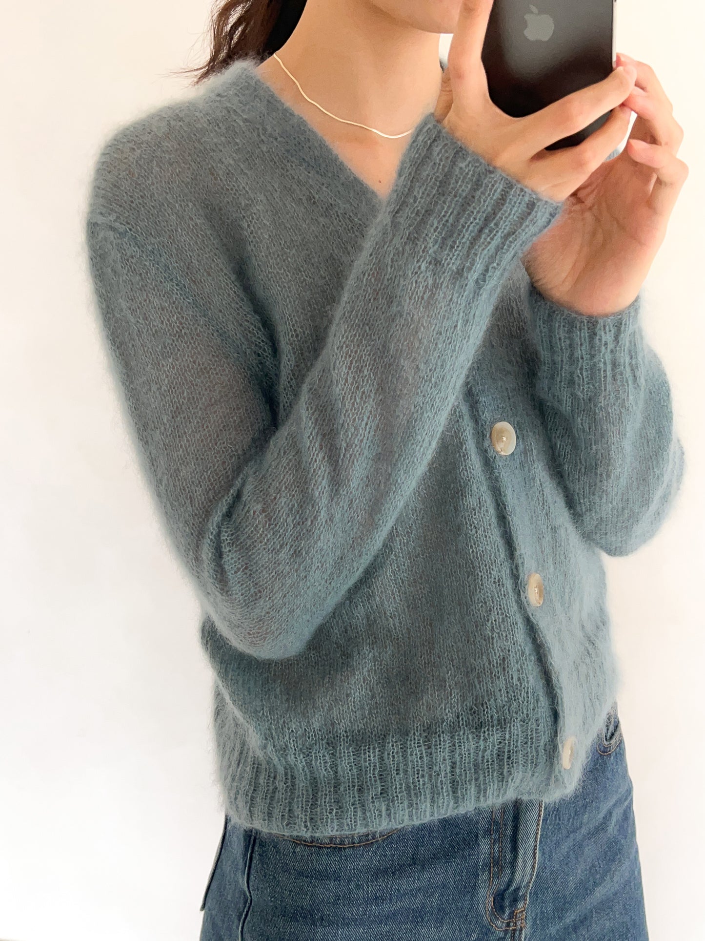 [PDF] Mulberry Silk Mohair Fog Cardigan (ENGLISH)