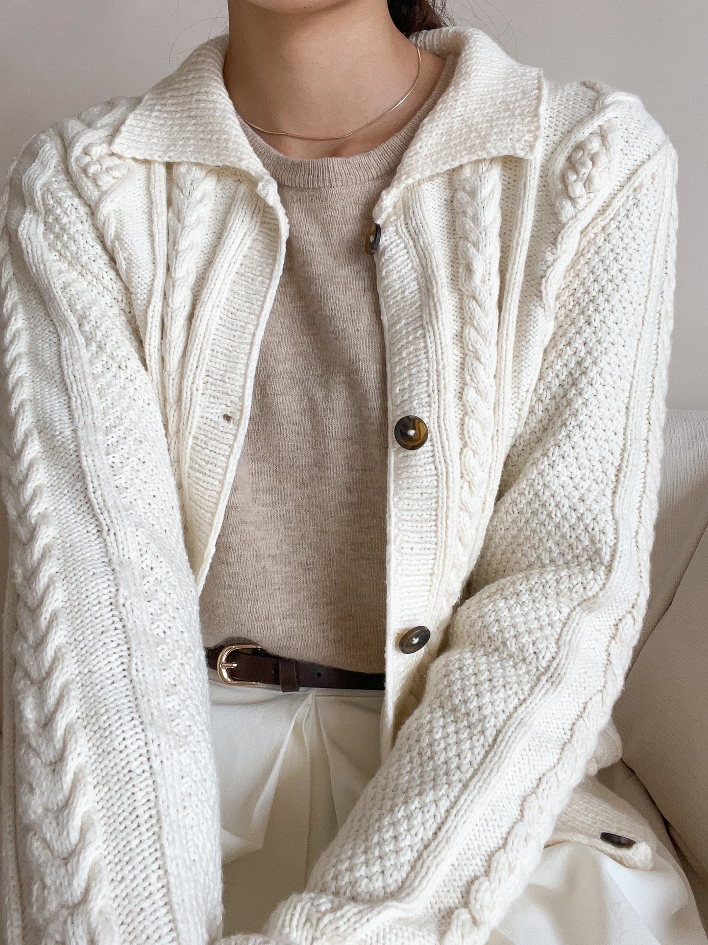 [PDF] Airy Cotton Vintage Granny Cardigan (ENGLISH)