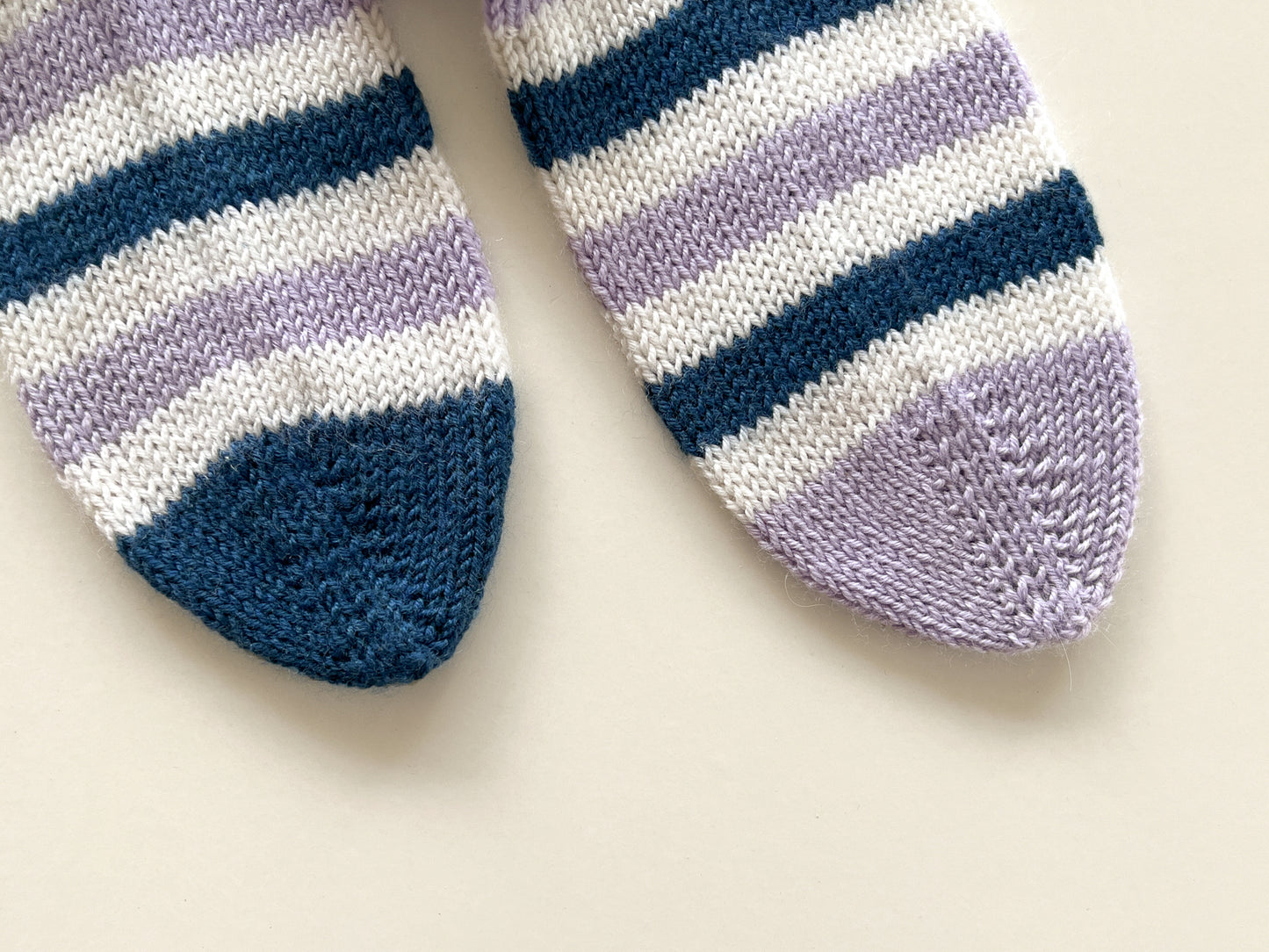 [PDF] Satin Merino Wool Striped Socks (ENGLISH)