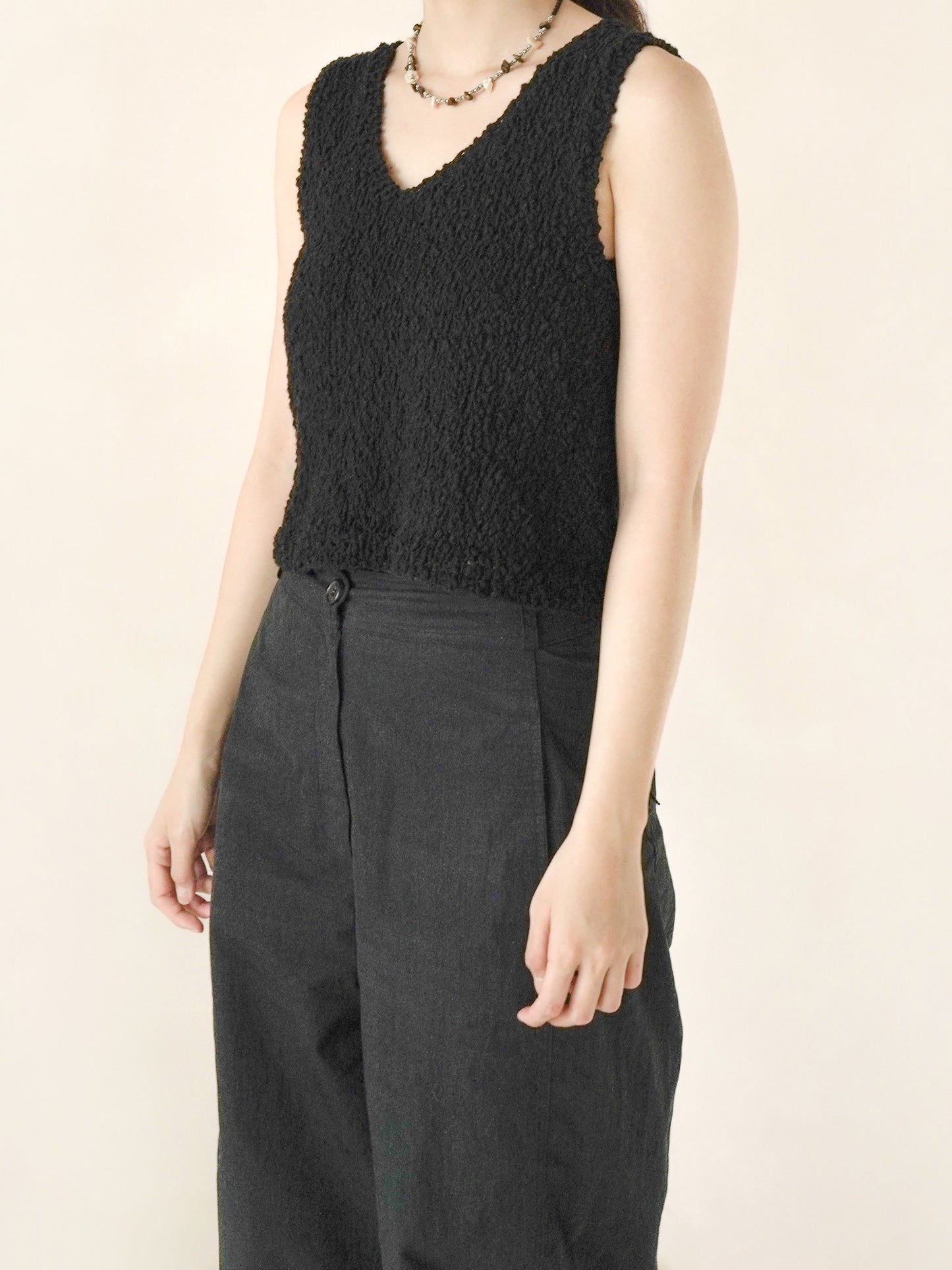 [PDF] Cotton Slub Summer V-neck Sleeveless (ENGLISH)