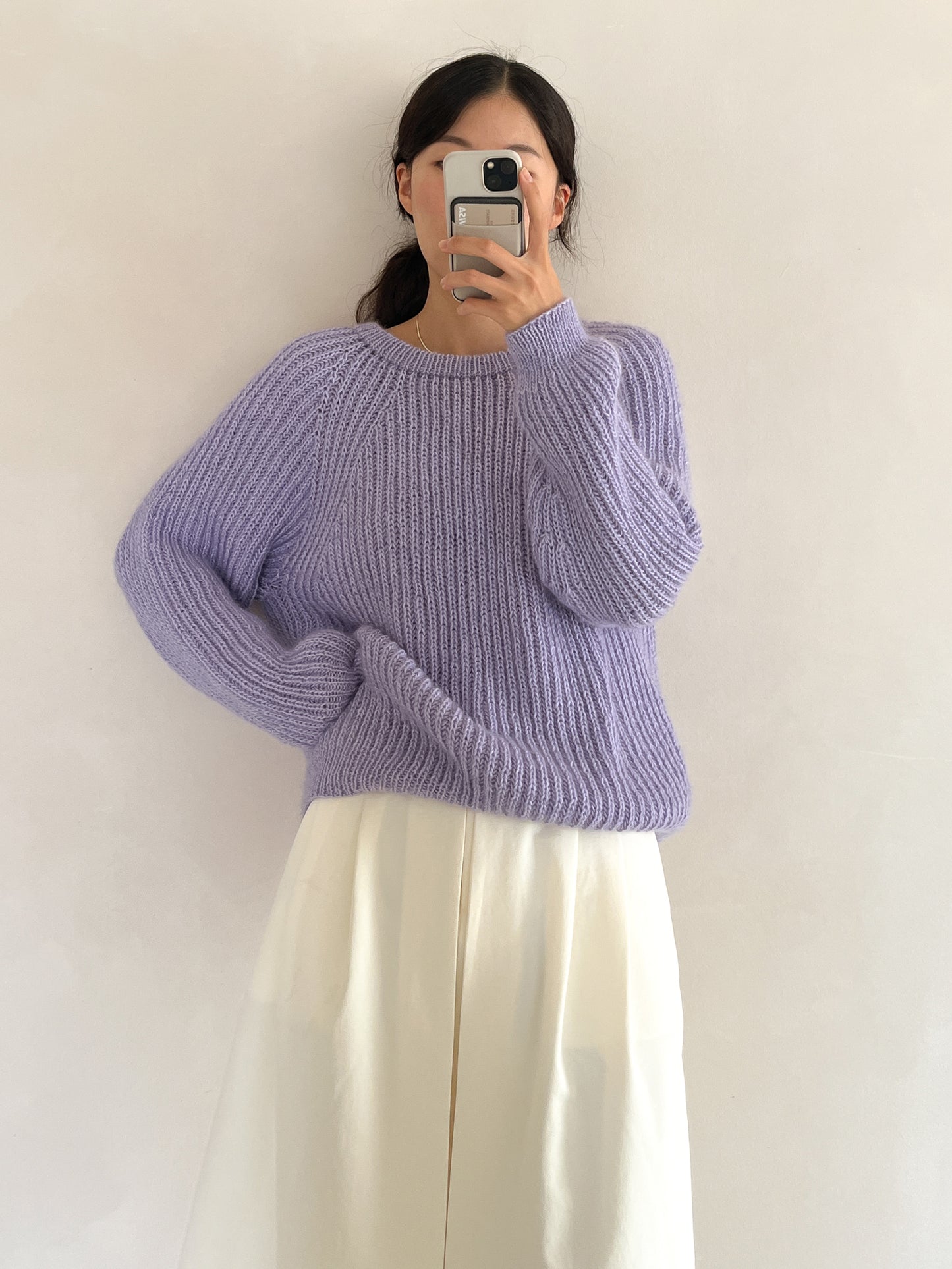 [PDF] Satin Merino Wool & Mulberry Silk Mohair Avo Brioche Sweater (ENGLISH)