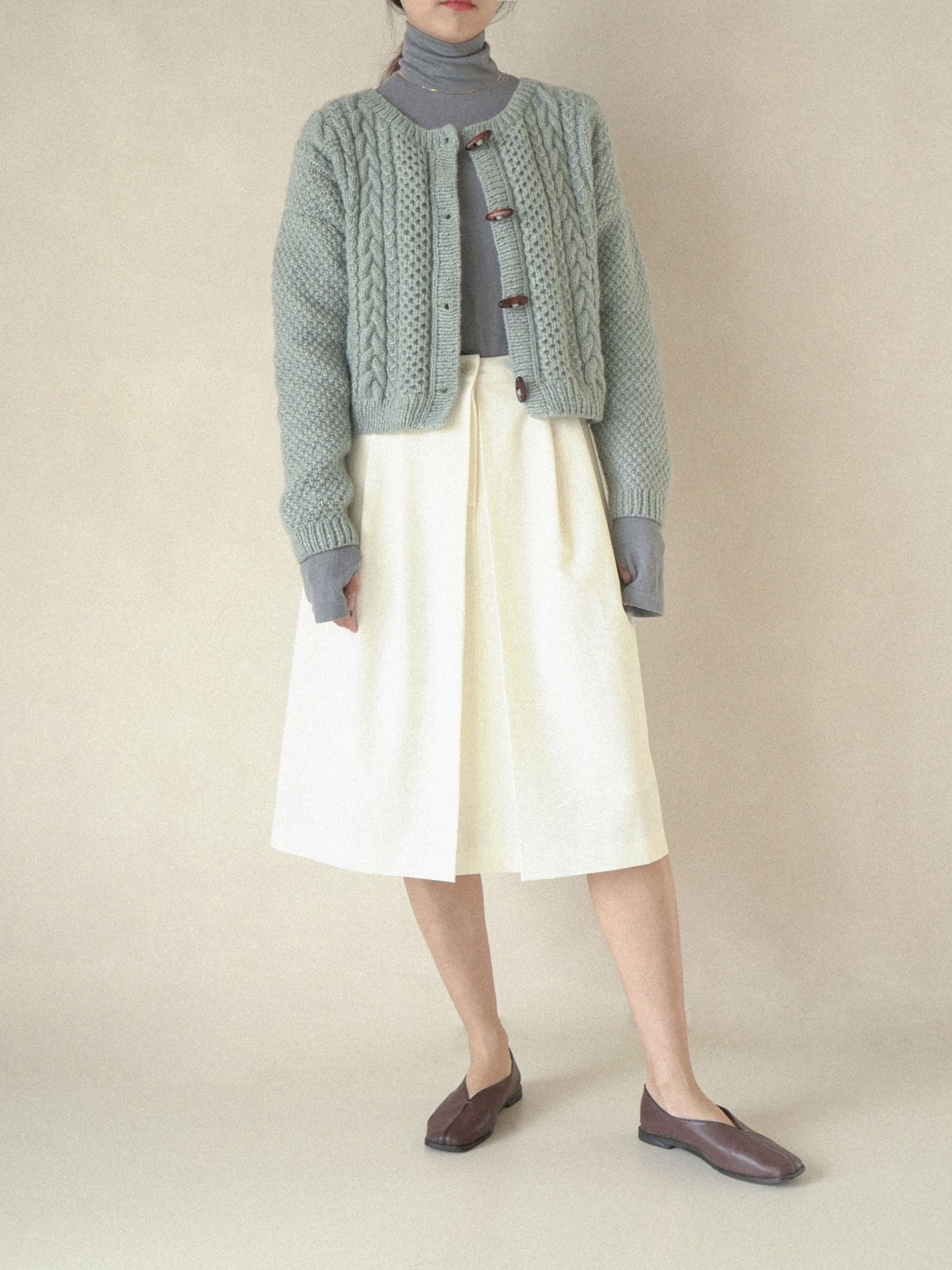 [PDF] Fairy Peanut Cable Cardigan (ENGLISH)