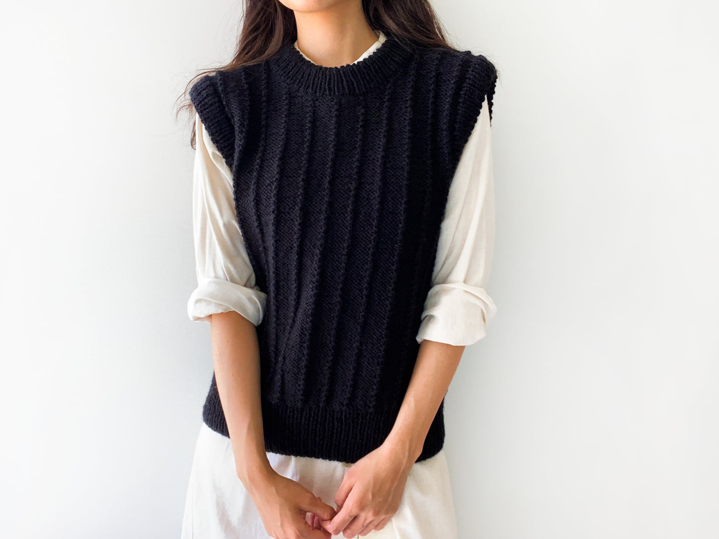 [PDF] Fashion Aran Basic Slipover (ENGLISH)