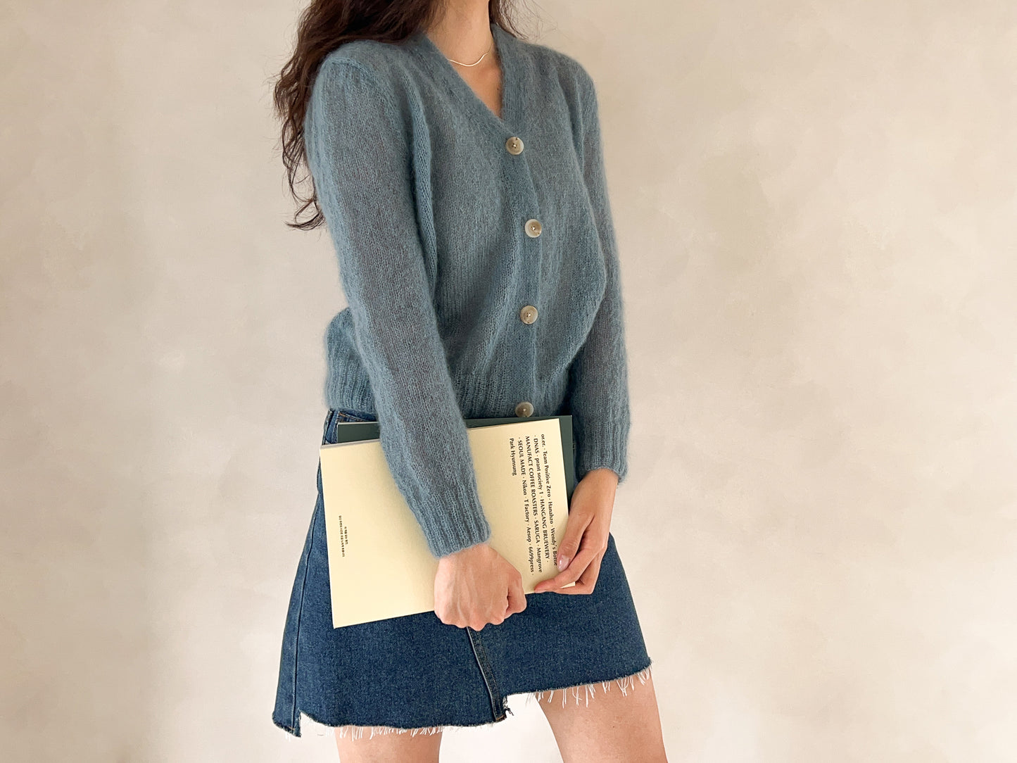 [PDF] Mulberry Silk Mohair Fog Cardigan (ENGLISH)