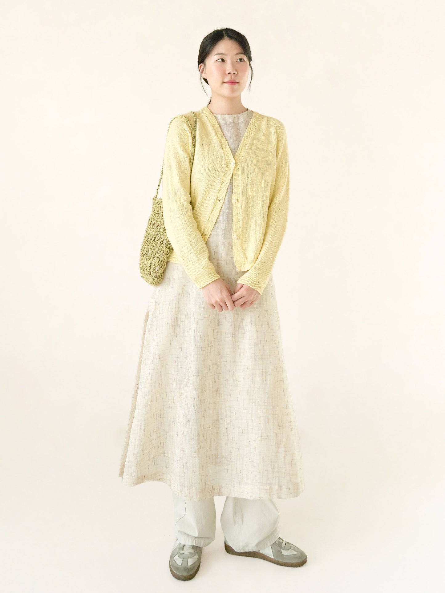 [PDF] Vegetable V-neck Cardigan (ENGLISH)