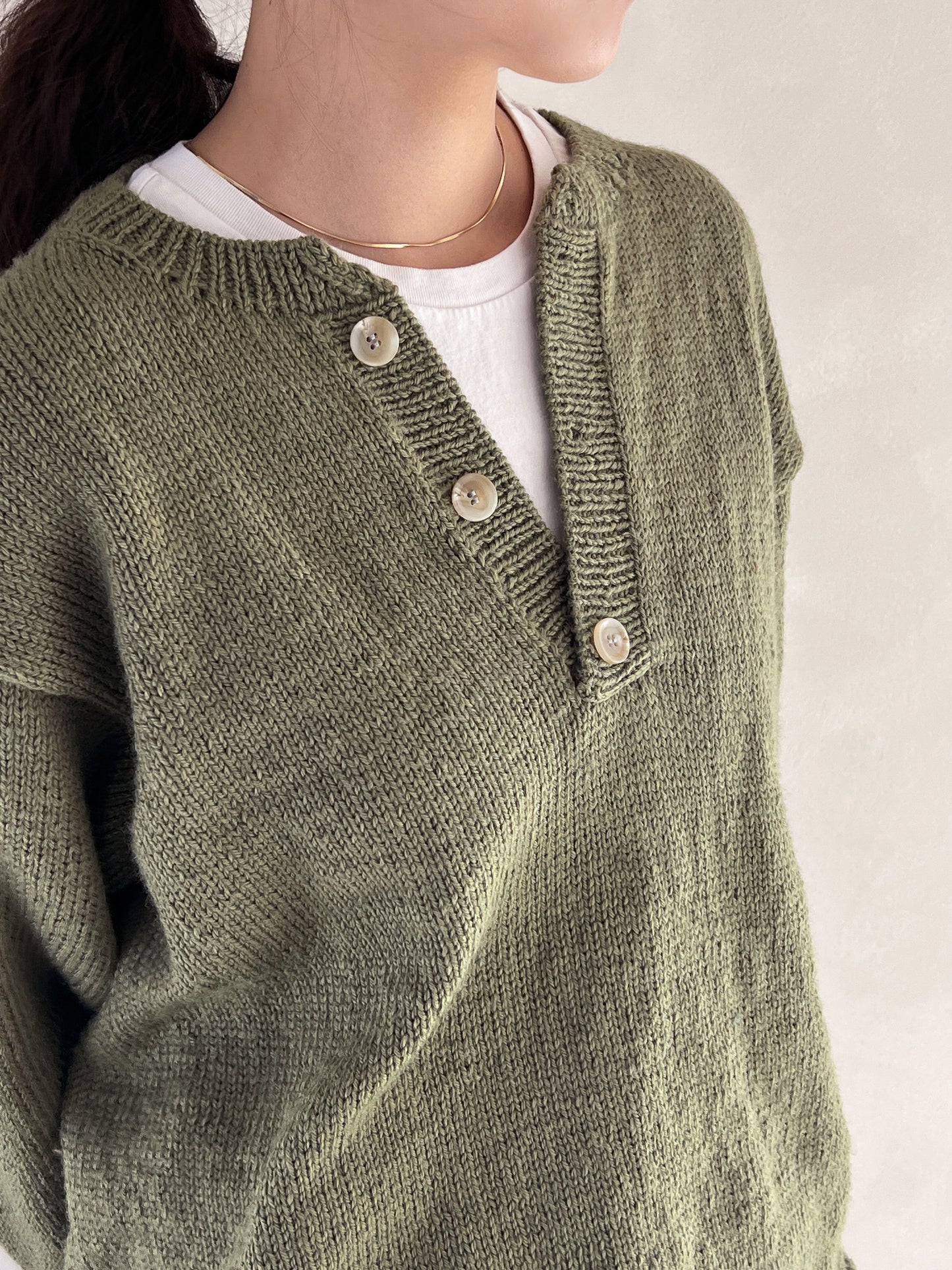 [PDF] Majestic Henley Neck Top-down Sweater (ENGLISH)