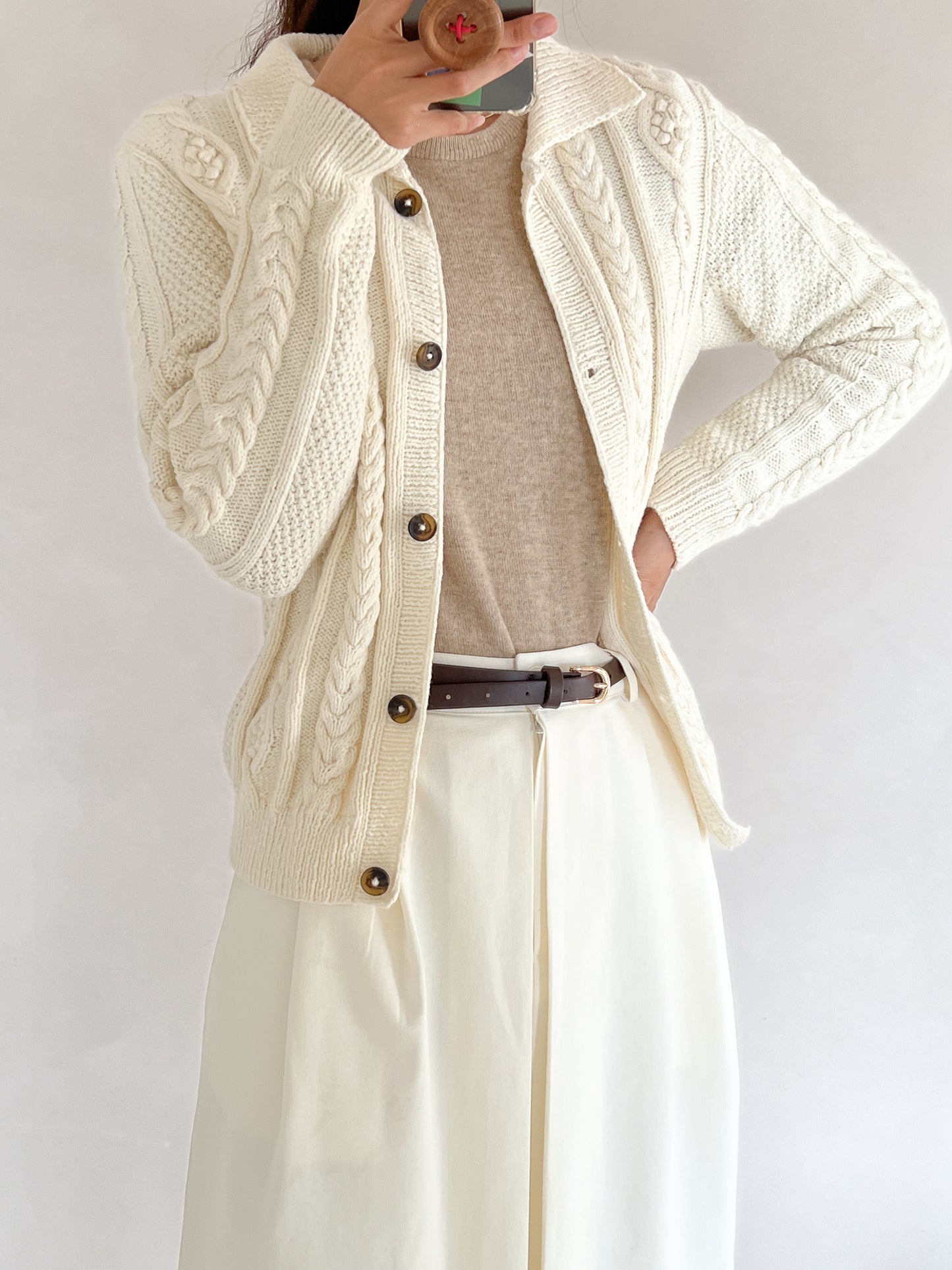[PDF] Airy Cotton Vintage Granny Cardigan (ENGLISH)