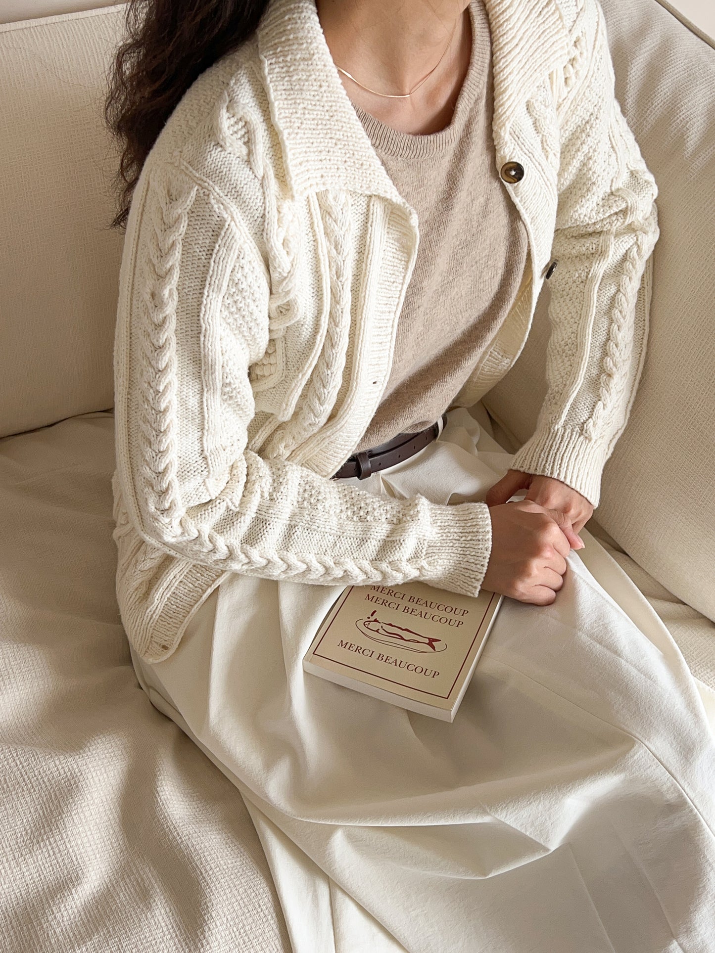 [PDF] Airy Cotton Vintage Granny Cardigan (ENGLISH)