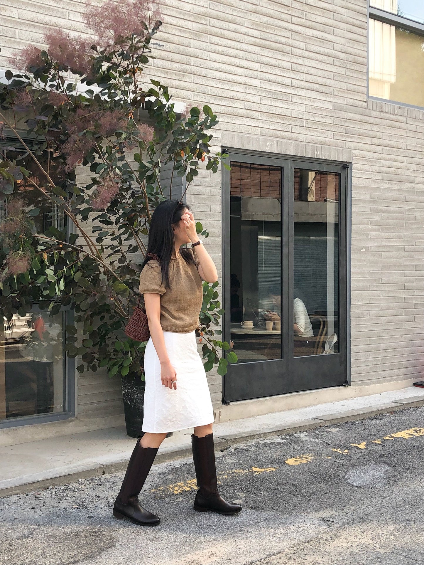 [PDF] Arclinen Walnut Top-Down Tee (ENGLISH)