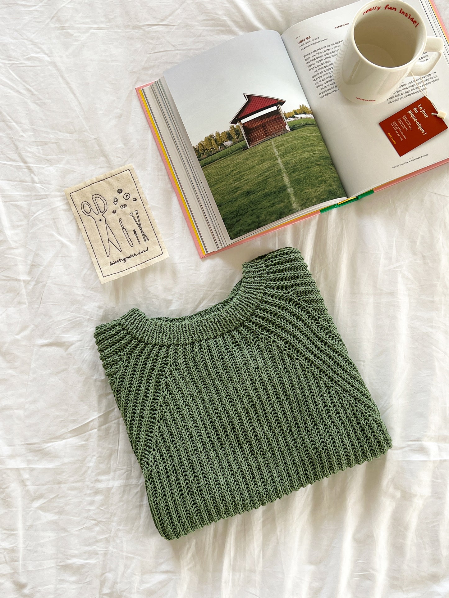 [PDF] Dear Linen Avo Brioche Top-Down Tee (ENGLISH)