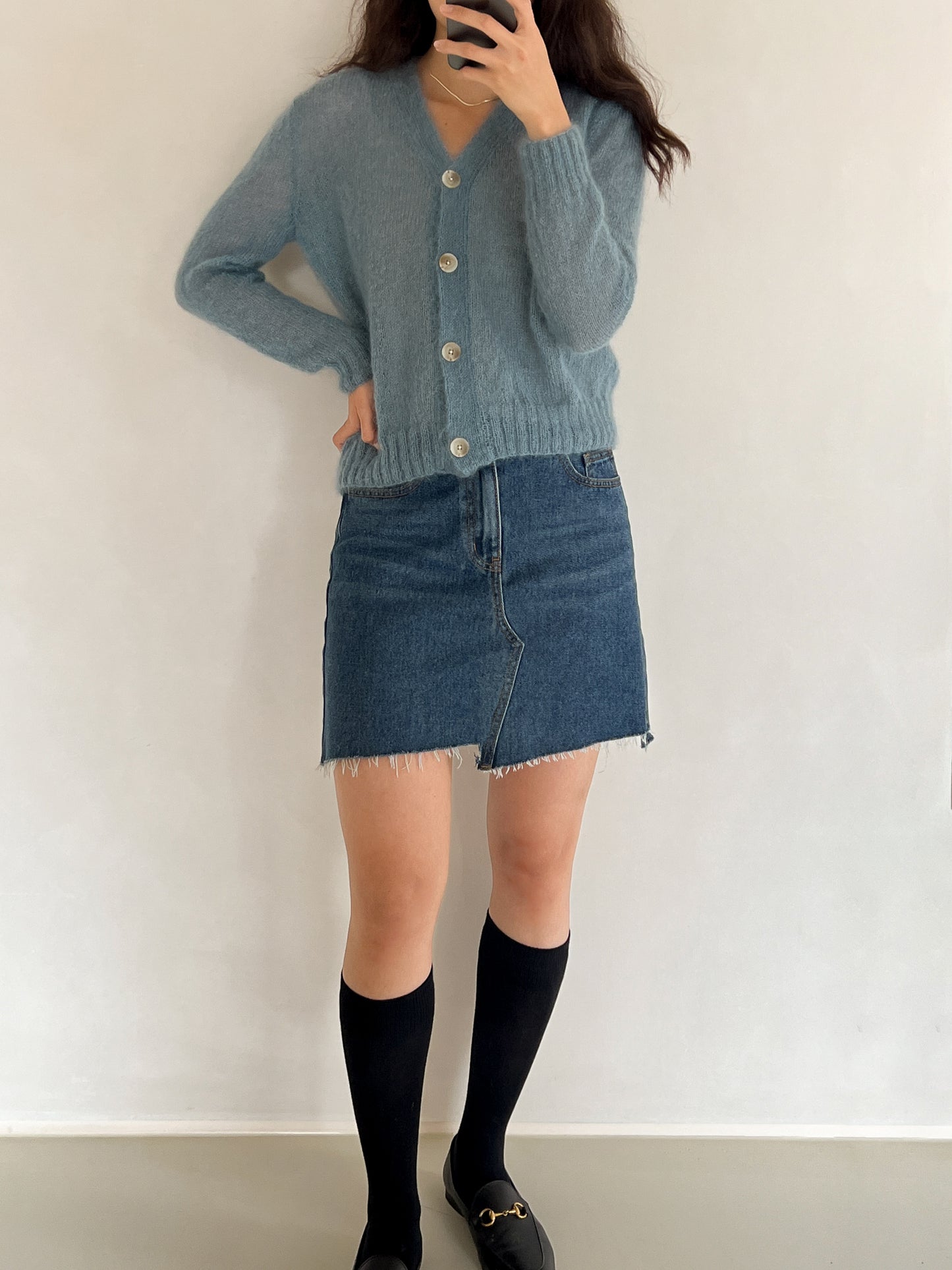 [PDF] Mulberry Silk Mohair Fog Cardigan (ENGLISH)
