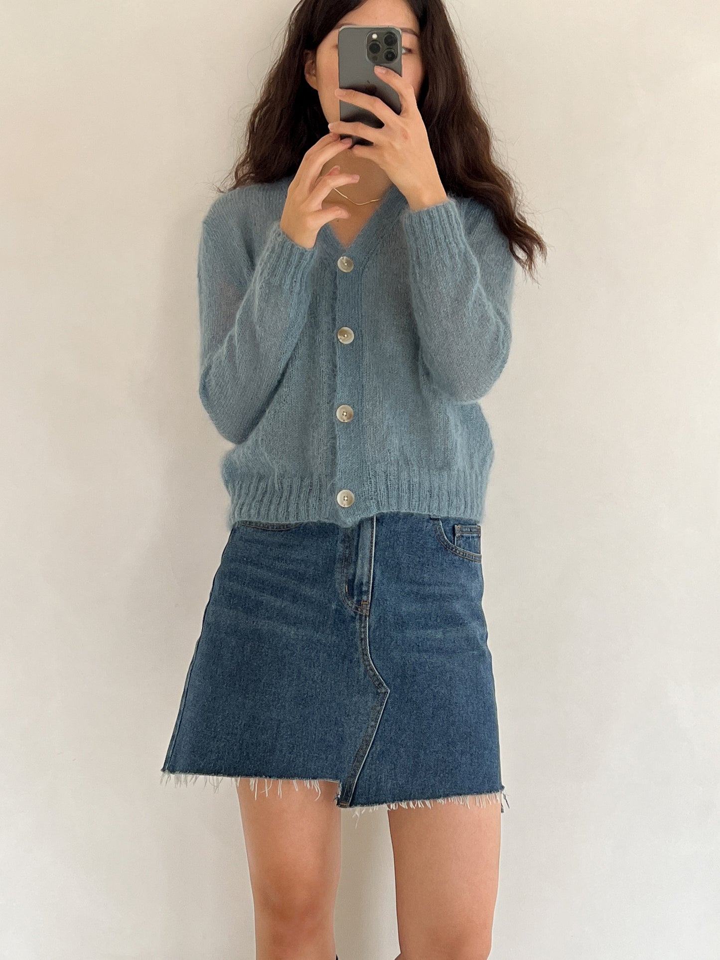 [PDF] Mulberry Silk Mohair Fog Cardigan (ENGLISH)