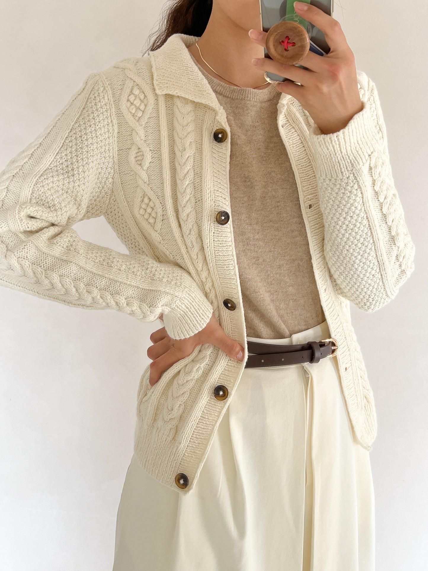[PDF] Airy Cotton Vintage Granny Cardigan (ENGLISH)