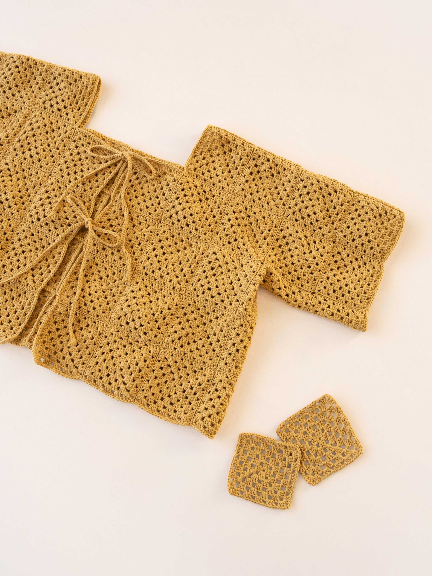[PDF] Vegetable Crochet Motif Cardigan (ENGLISH)
