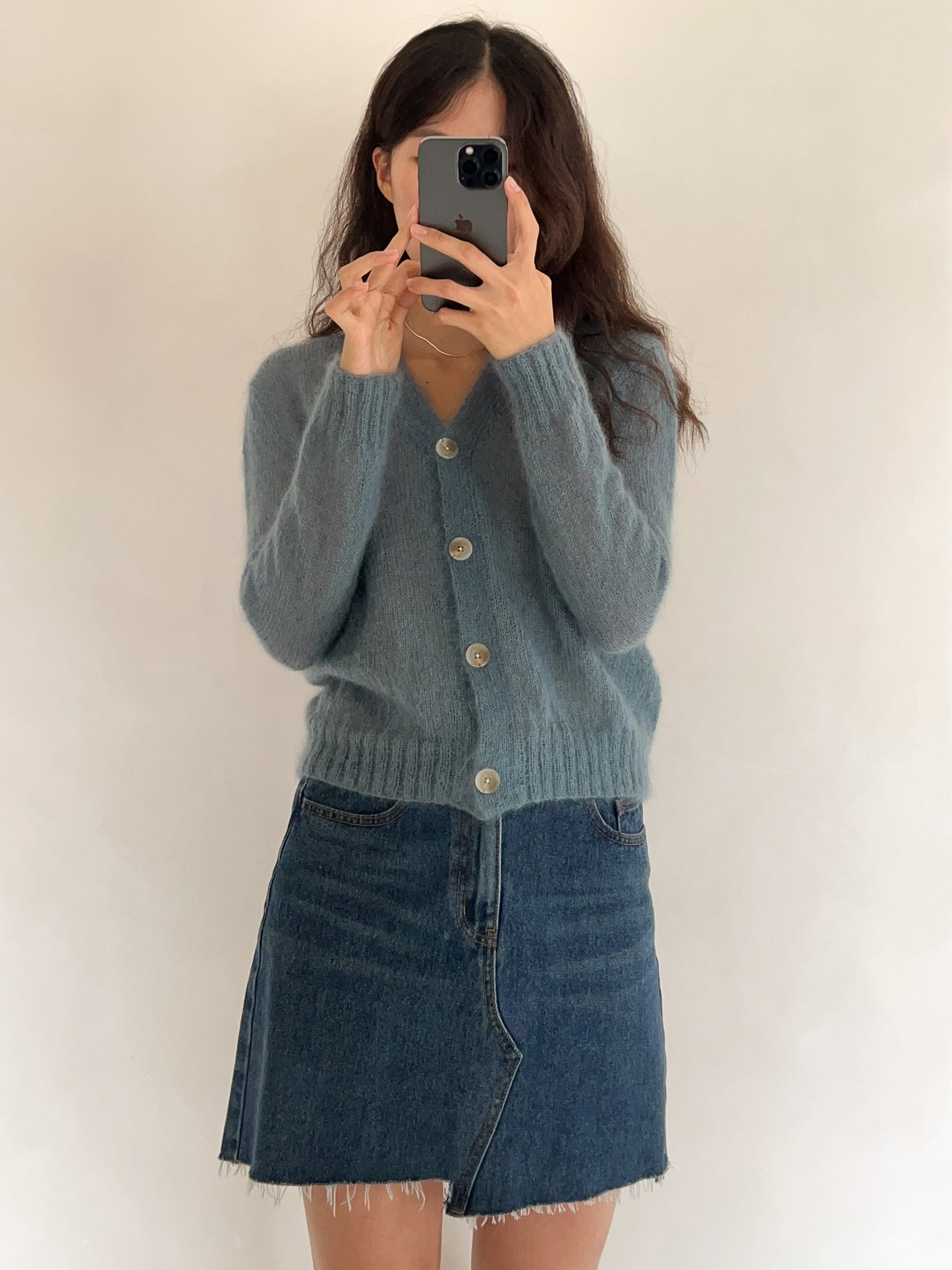 [PDF] Mulberry Silk Mohair Fog Cardigan (ENGLISH)