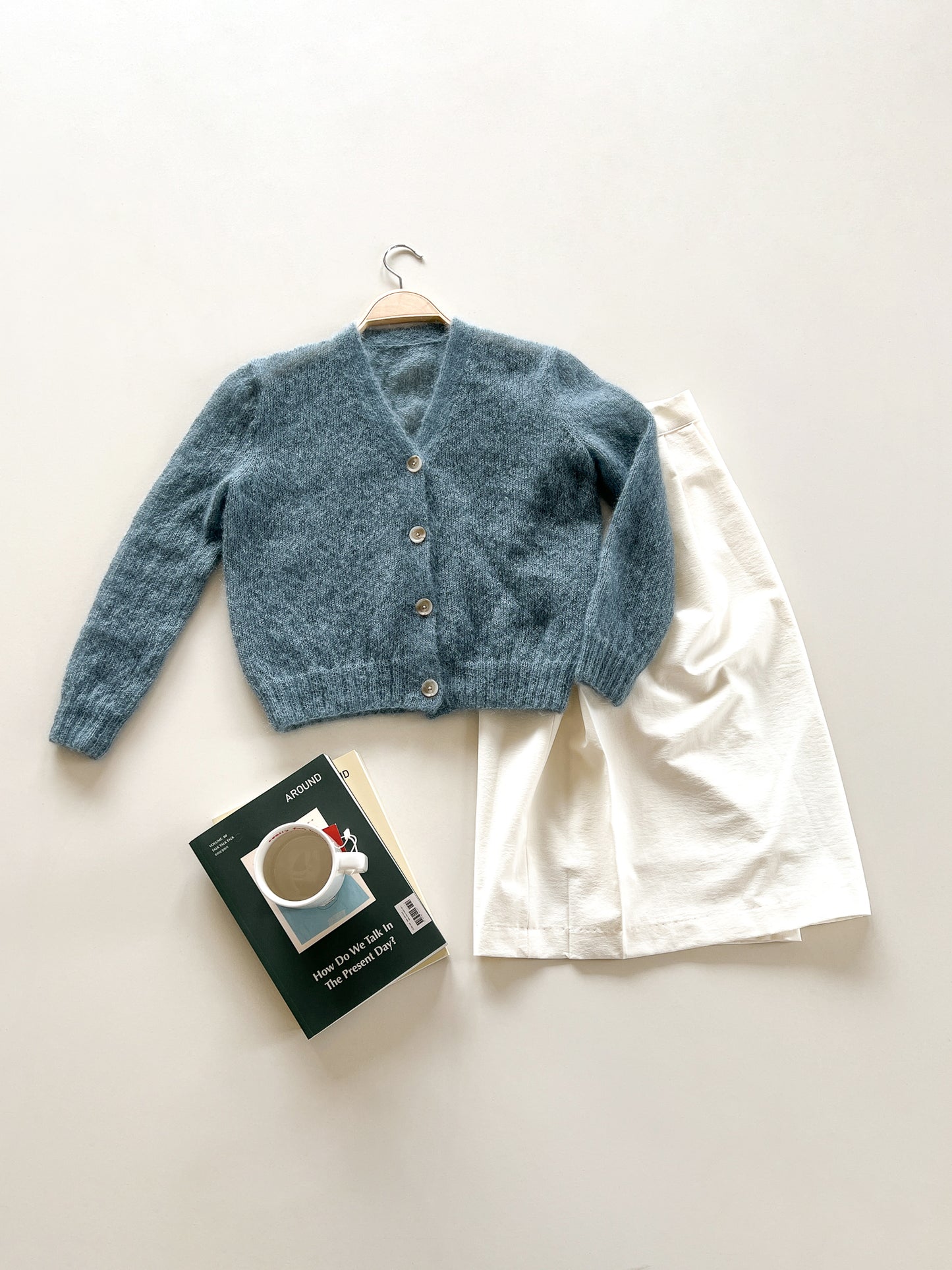 [PDF] Mulberry Silk Mohair Fog Cardigan (ENGLISH)