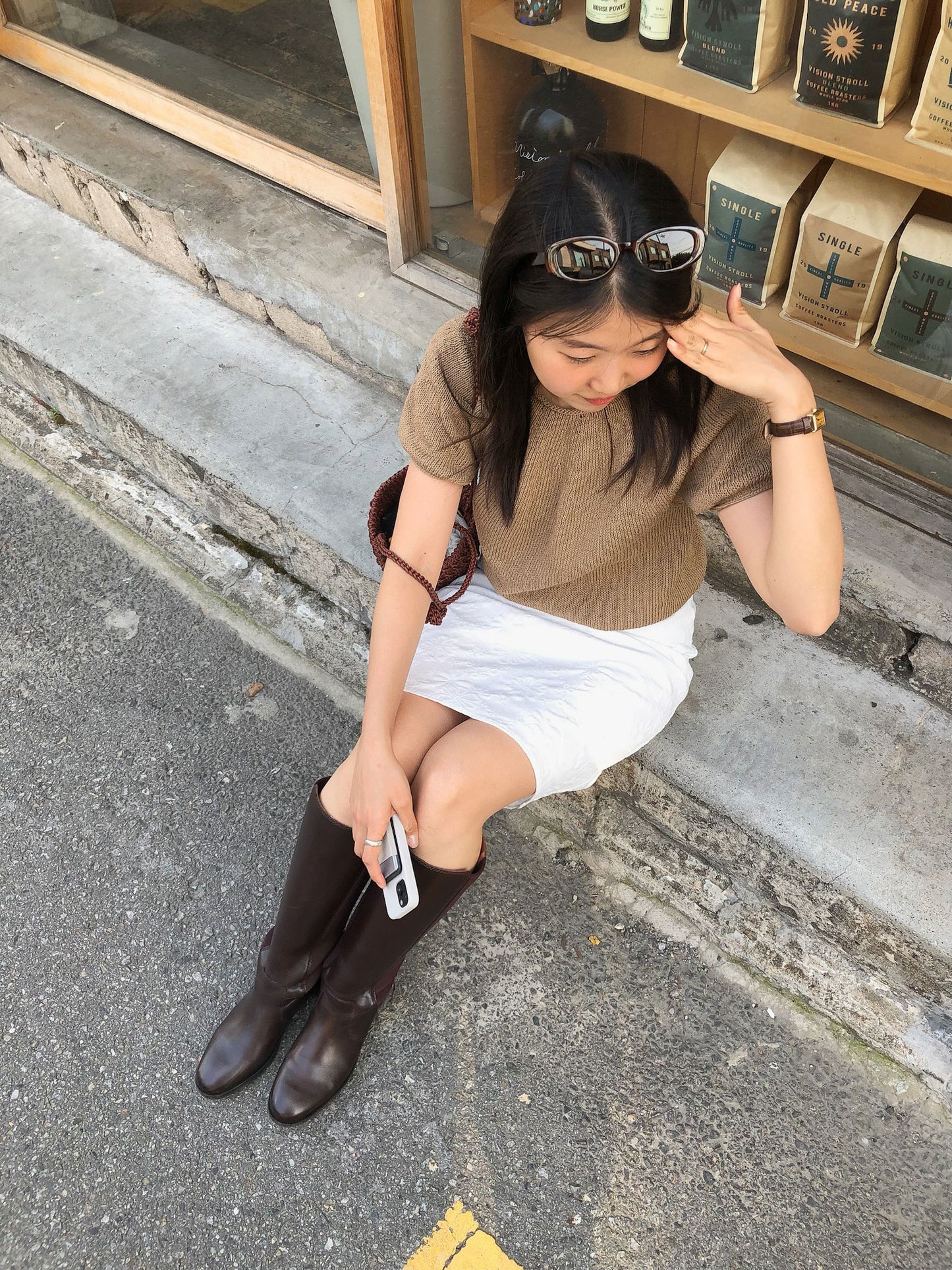 [PDF 도안] 아크린넨 호두 탑다운 (KOREAN)