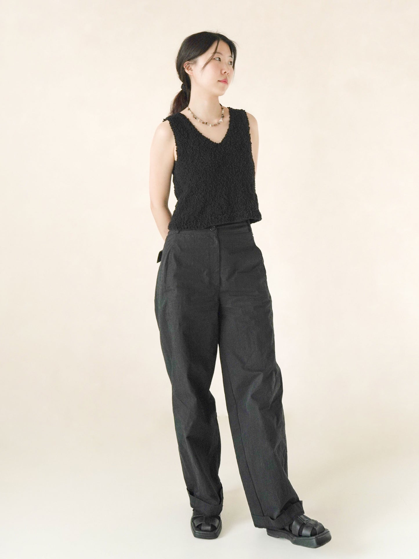[PDF] Cotton Slub Summer V-neck Sleeveless (ENGLISH)