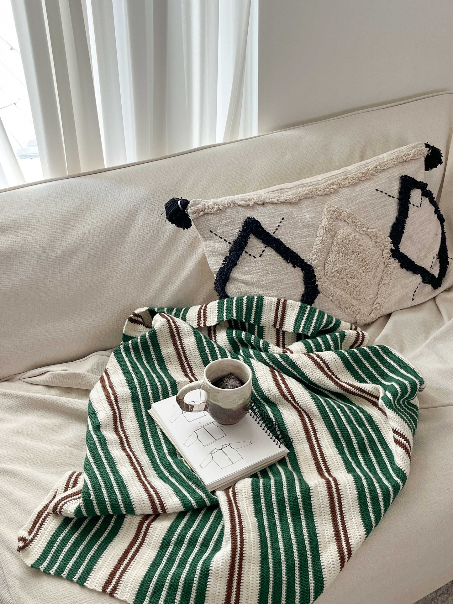 [PDF 도안] 에어리코튼 에이프릴 블랭킷 (KOREAN)