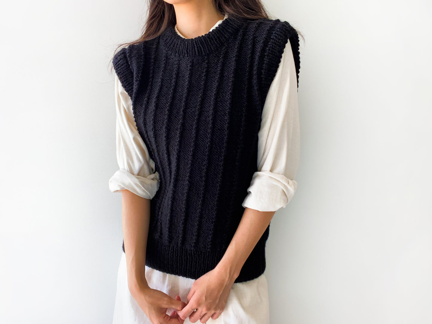 [PDF] Fashion Aran Basic Slipover (ENGLISH)
