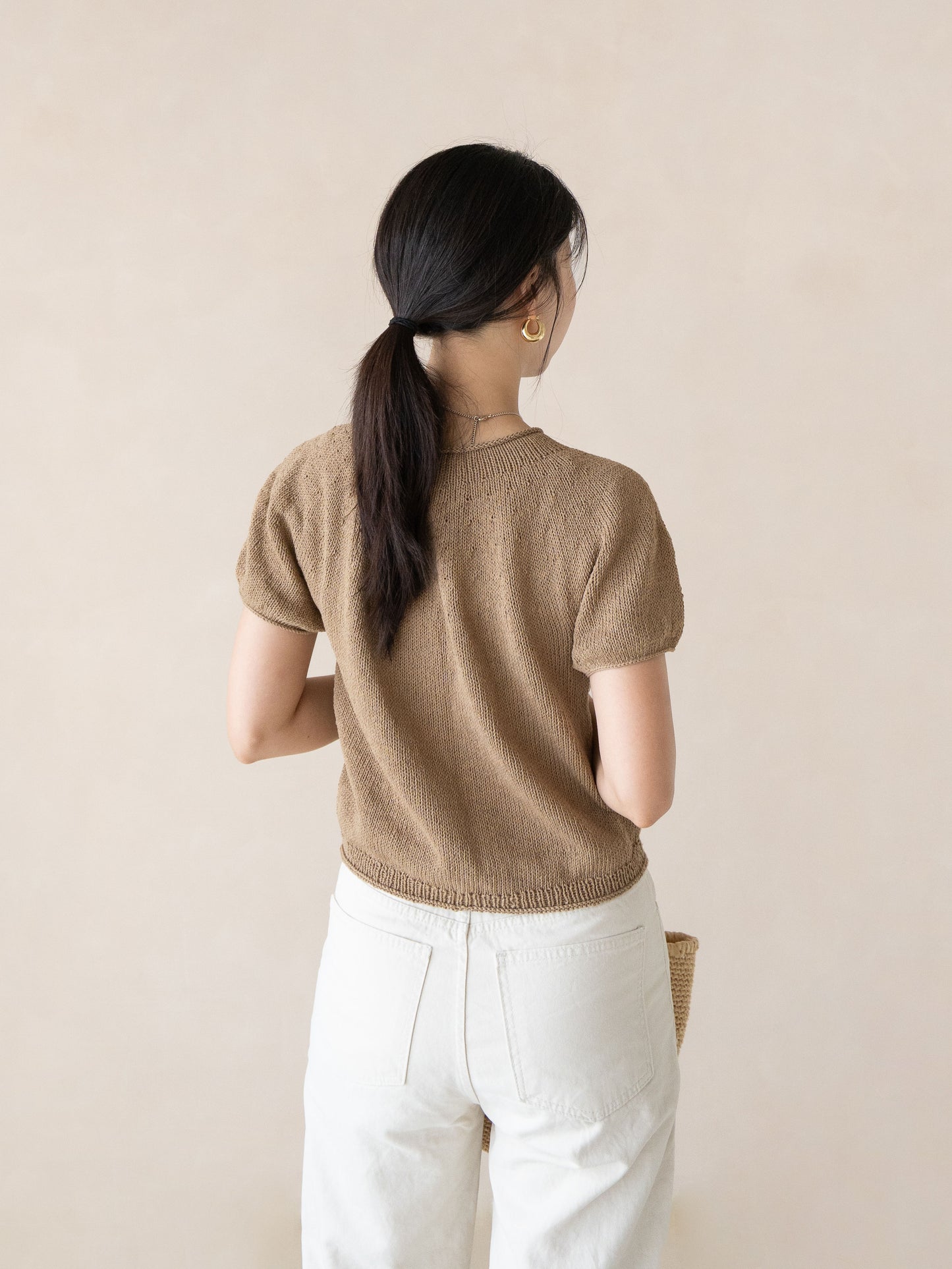 [PDF] Arclinen Walnut Top-Down Tee (ENGLISH)