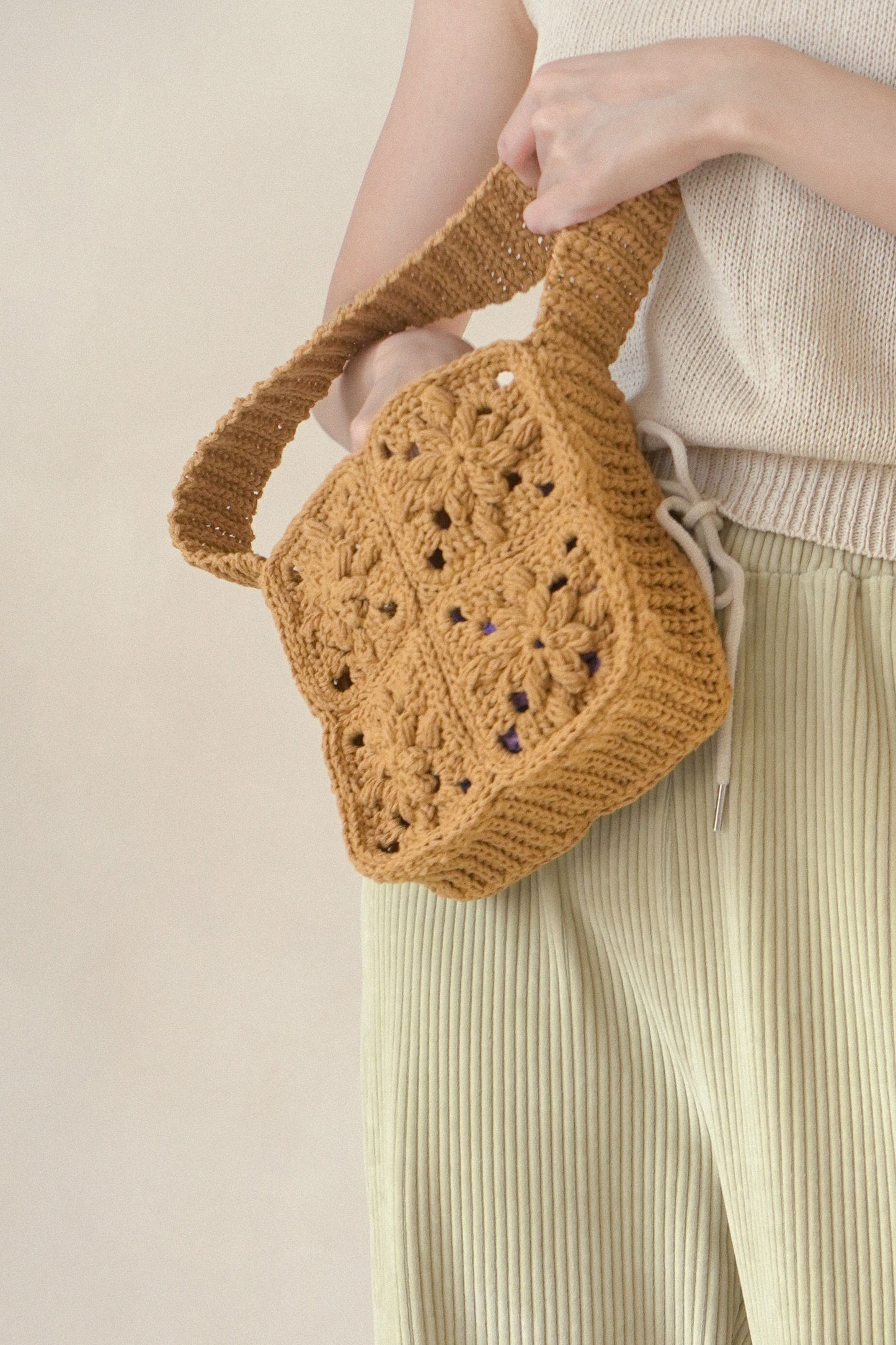 [PDF] Chainy Cotton Picnic Bag (ENGLISH)