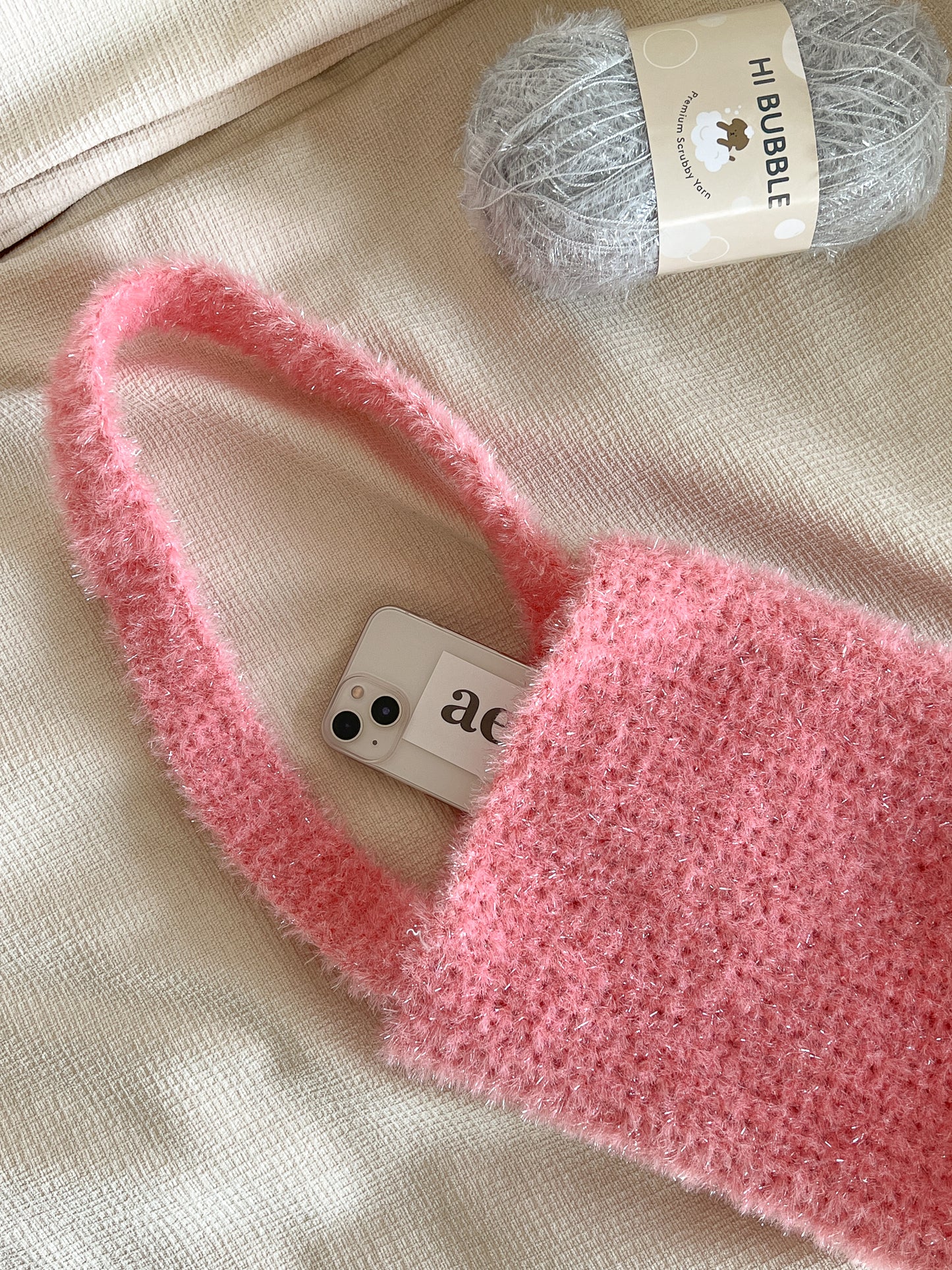 [PDF 도안] 하이버블 펄 숄더백 (KOREAN)