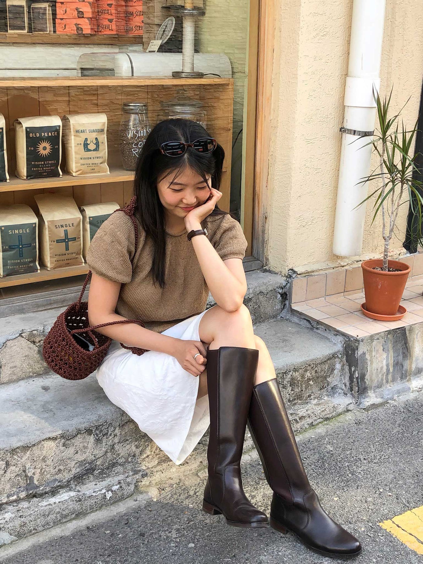 [PDF] Arclinen Walnut Top-Down Tee (ENGLISH)