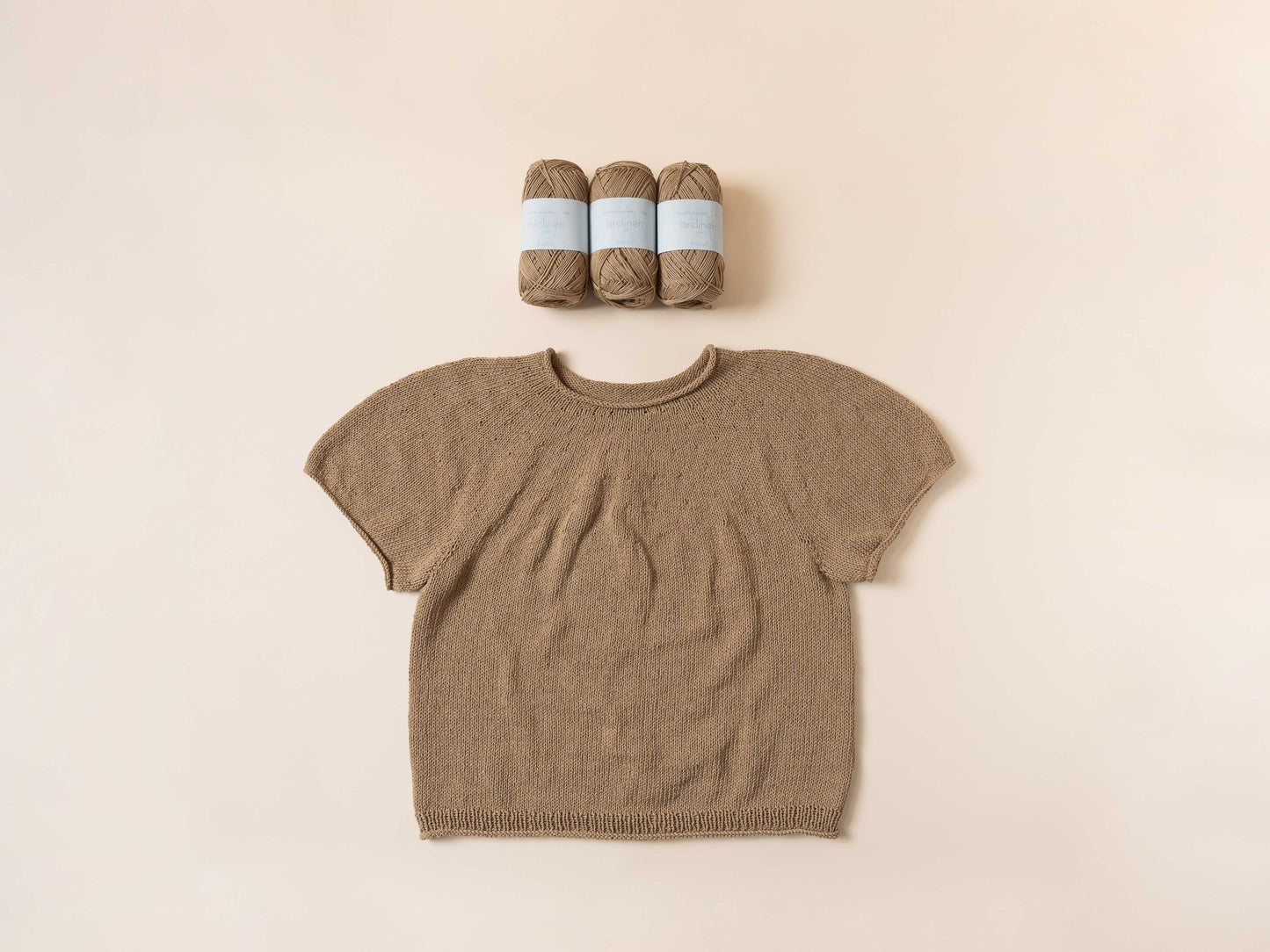 [PDF] Arclinen Walnut Top-Down Tee (ENGLISH)