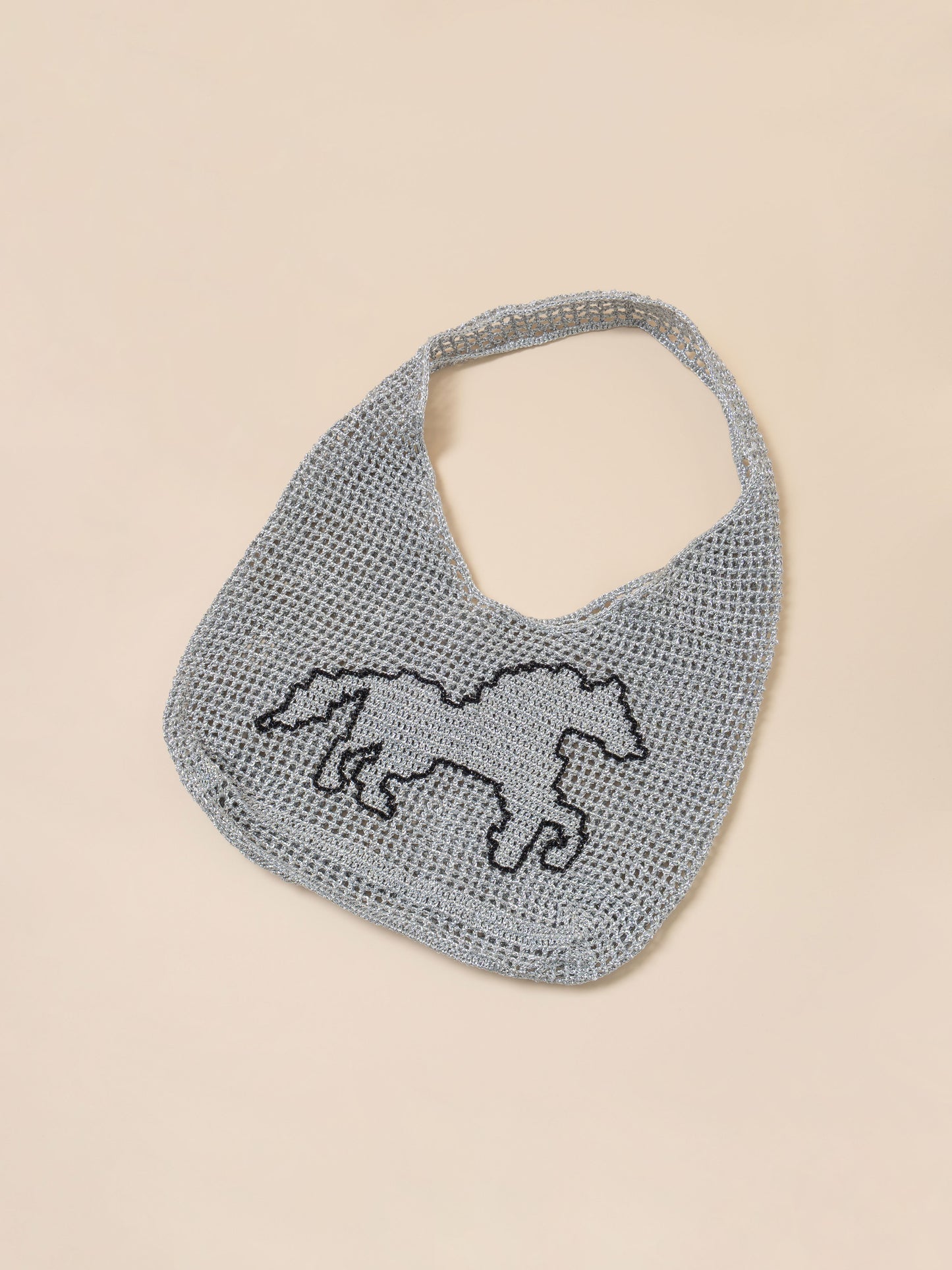 [PDF] Metallic Core Mesh Hobo Bag (Horse Chart Included) (ENGLISH)