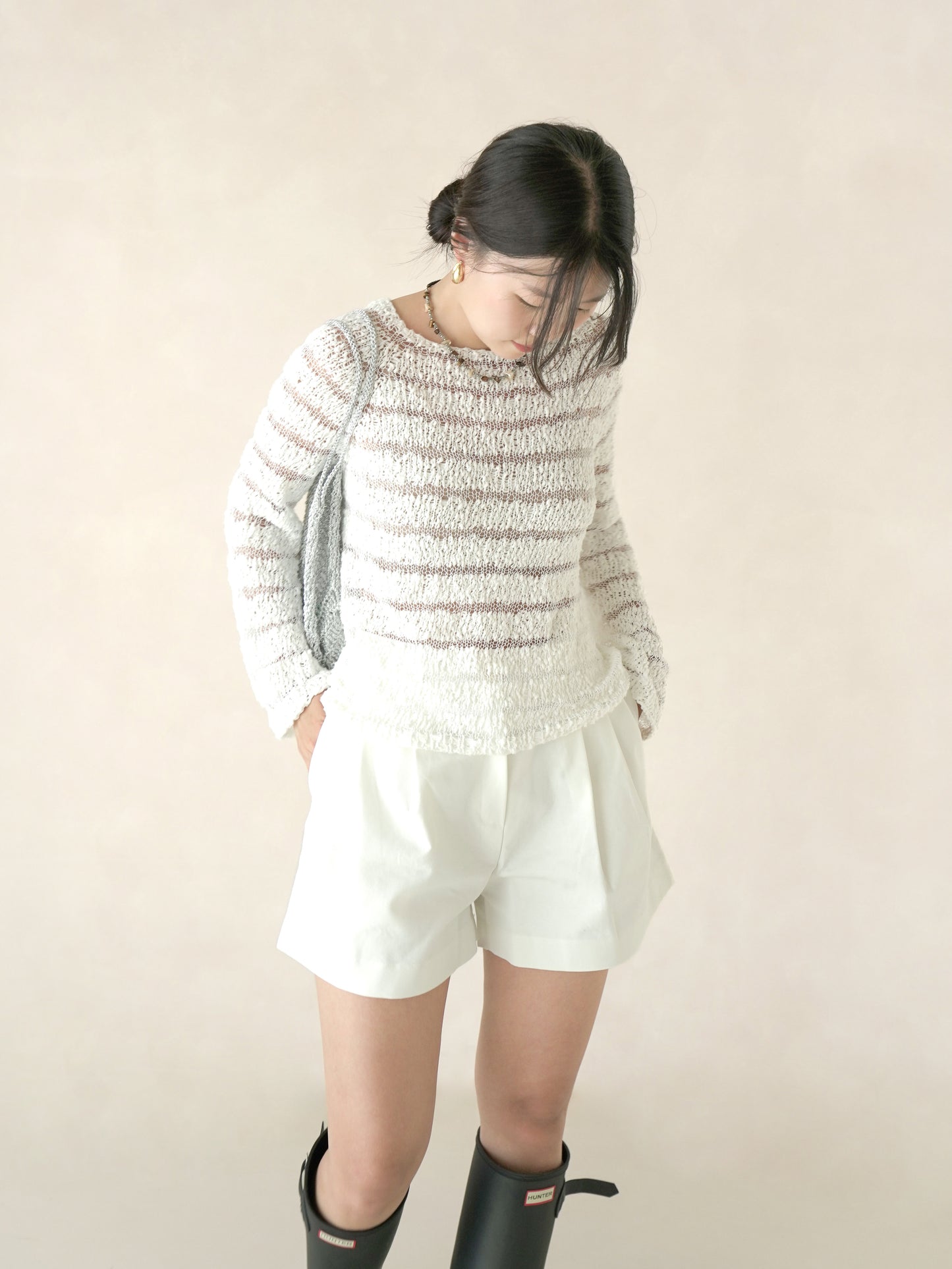 [PDF] Cotton Slub Casaria Ricotta Top-down Sweater (ENGLISH)