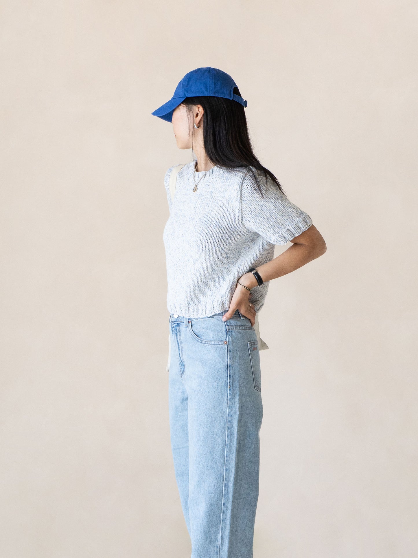 [PDF] Pebble Wool Cotton Basic Bottom-Up Sweater (ENGLISH)