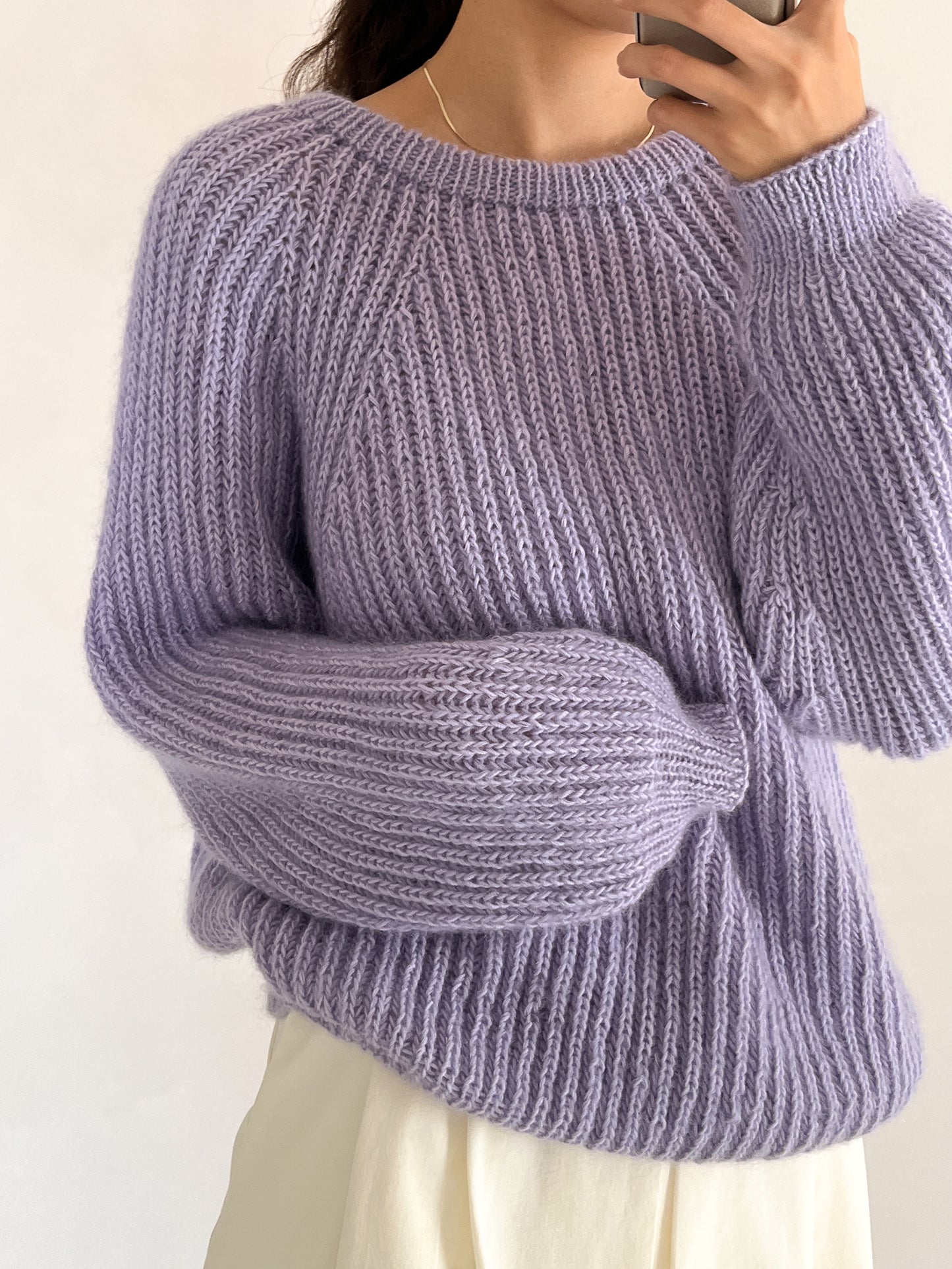 [PDF] Satin Merino Wool & Mulberry Silk Mohair Avo Brioche Sweater (ENGLISH)