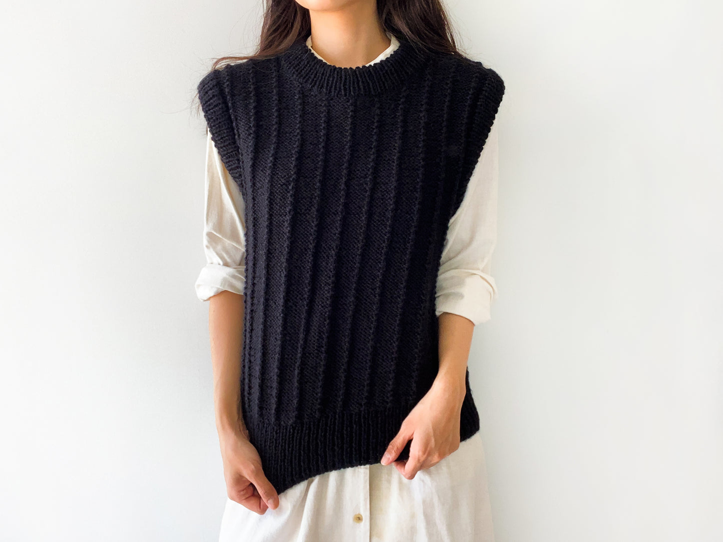 [PDF] Fashion Aran Basic Slipover (ENGLISH)