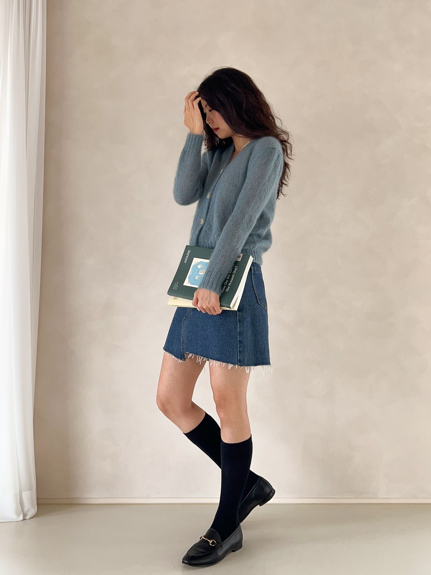 [PDF] Mulberry Silk Mohair Fog Cardigan (ENGLISH)
