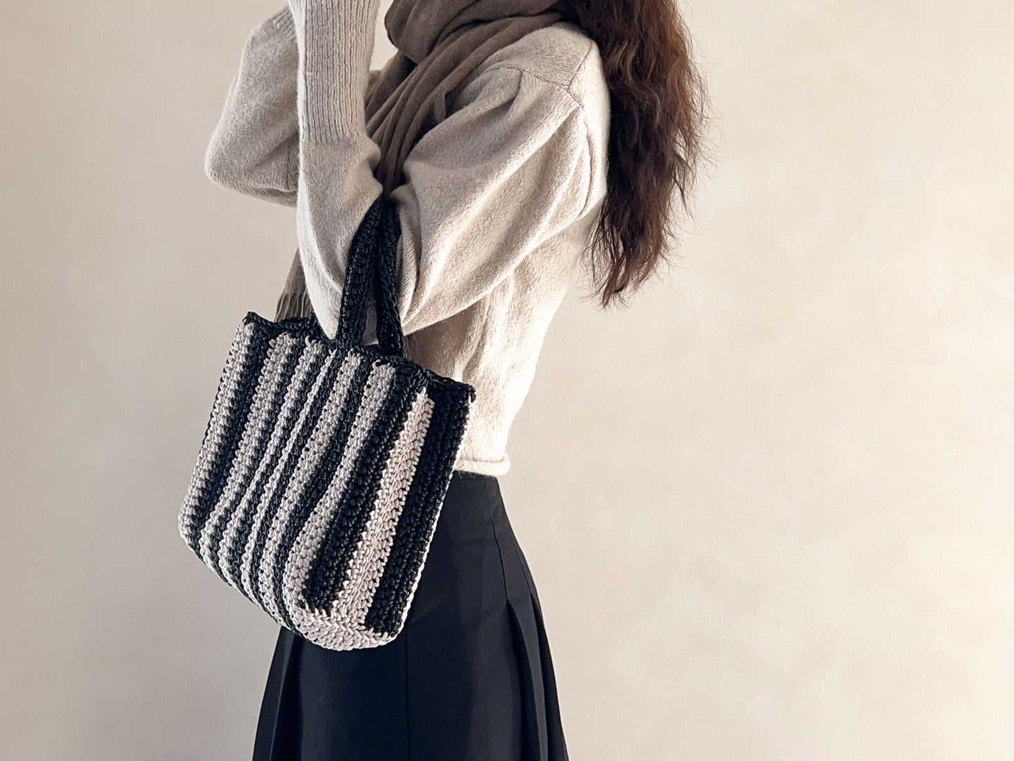 [PDF] I'm Not Leather Striped Bag (ENGLISH)