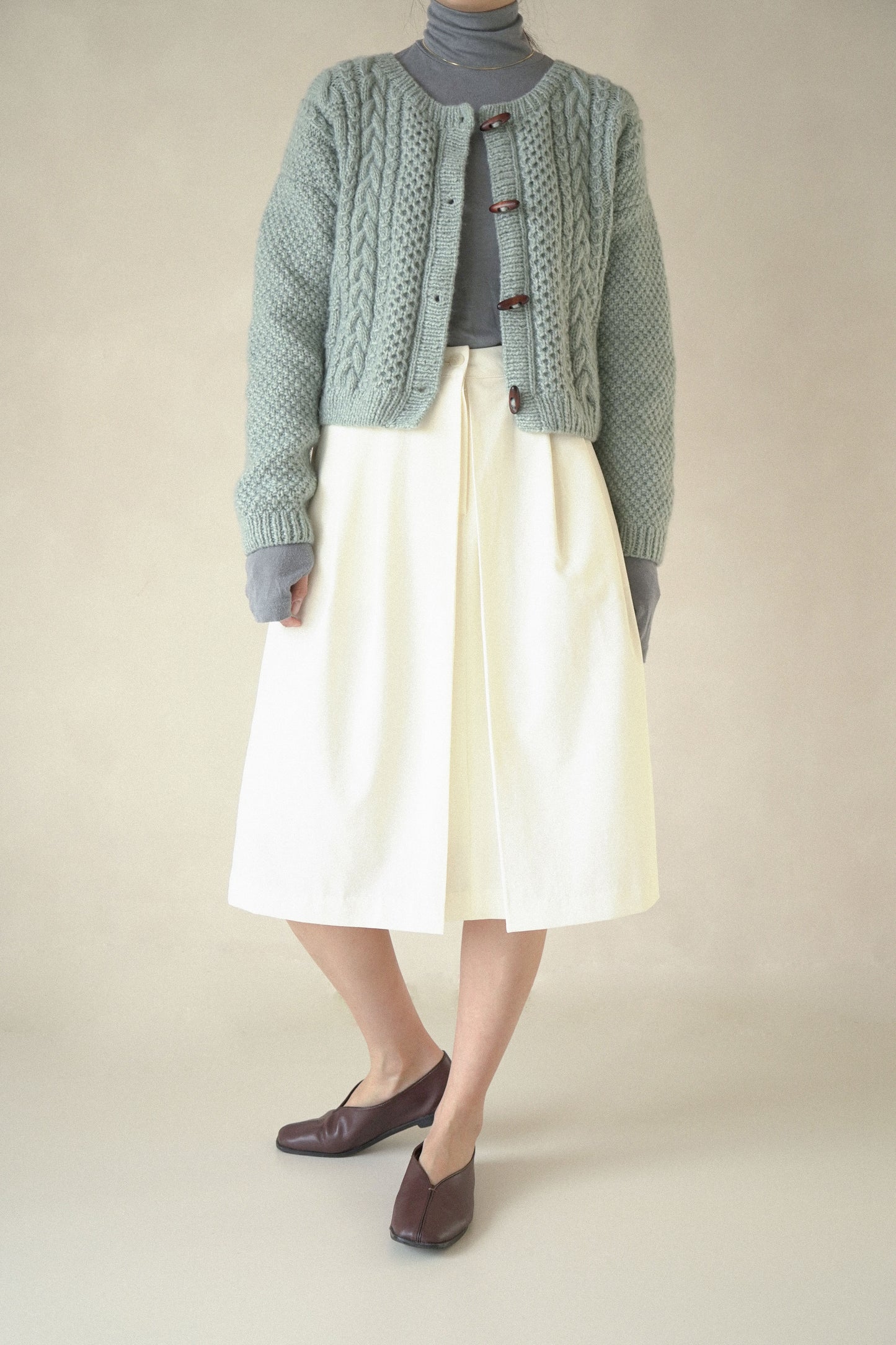 [PDF] Fairy Peanut Cable Cardigan (ENGLISH)