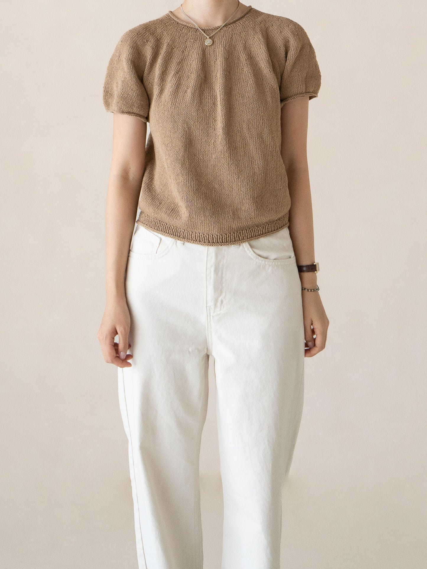 [PDF] Arclinen Walnut Top-Down Tee (ENGLISH)