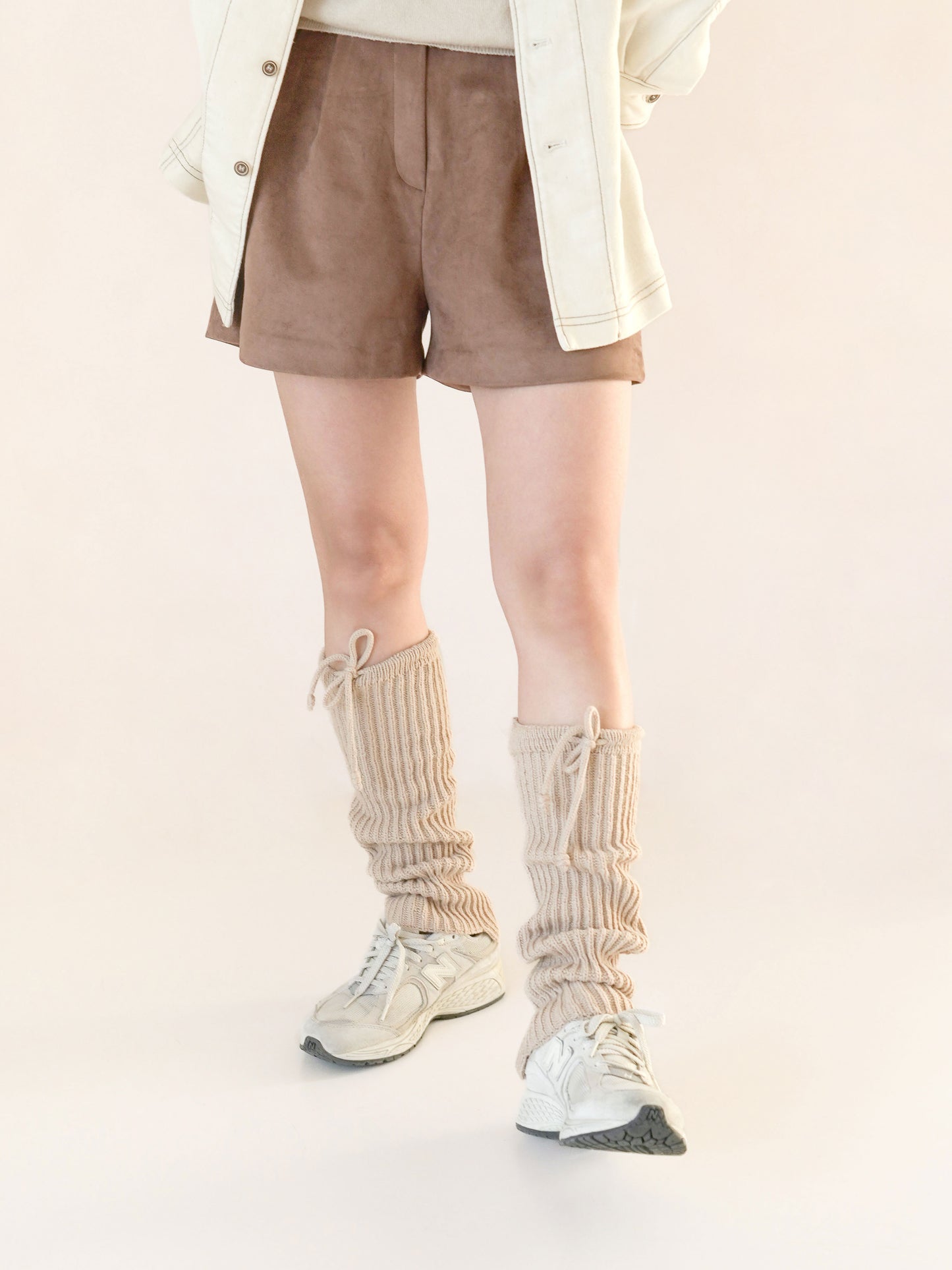 [PDF] Airy Cotton Brioche Leg Warmers (ENGLISH)